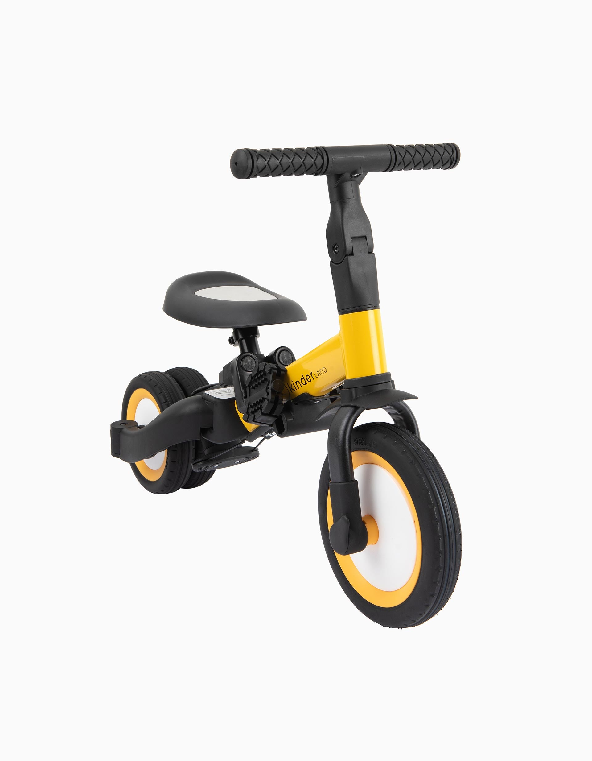 Evolutive Bicycle 4 In 1 Blazing Yellow Kinderland 18M+