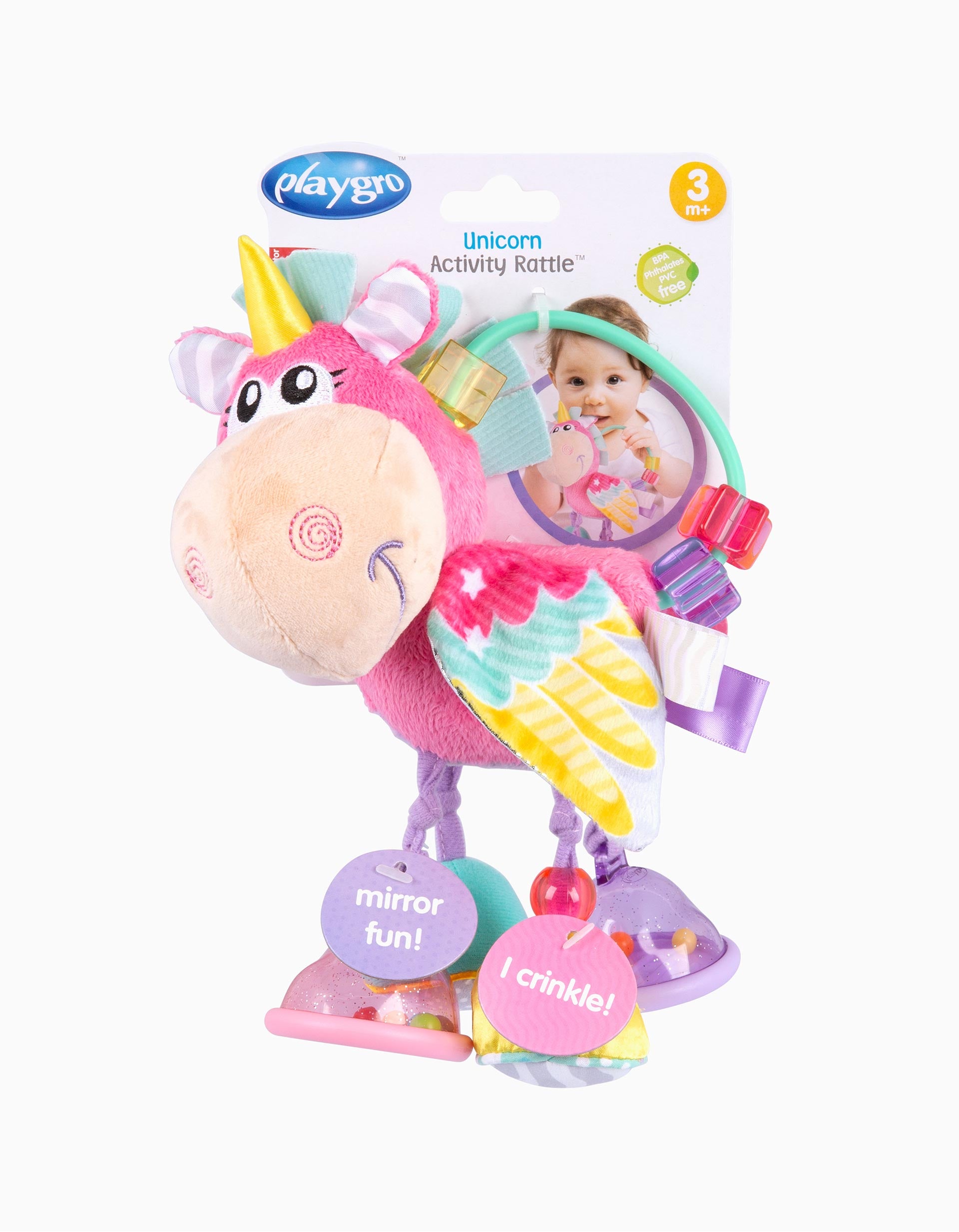 Roca Unicórnio Playgro 3M+