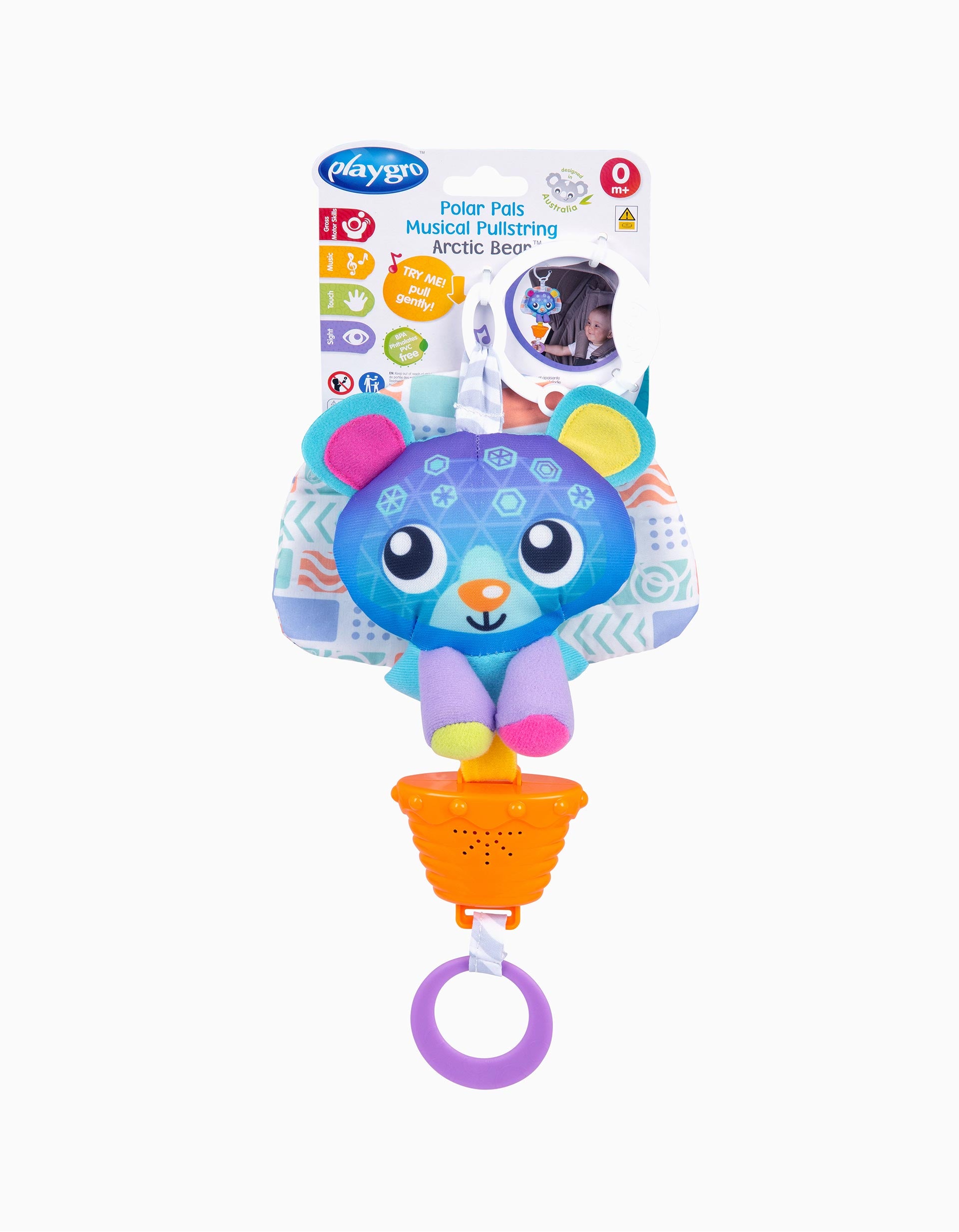 Brinquedo Musical Pullstring Polar Pals Playgro 0M+