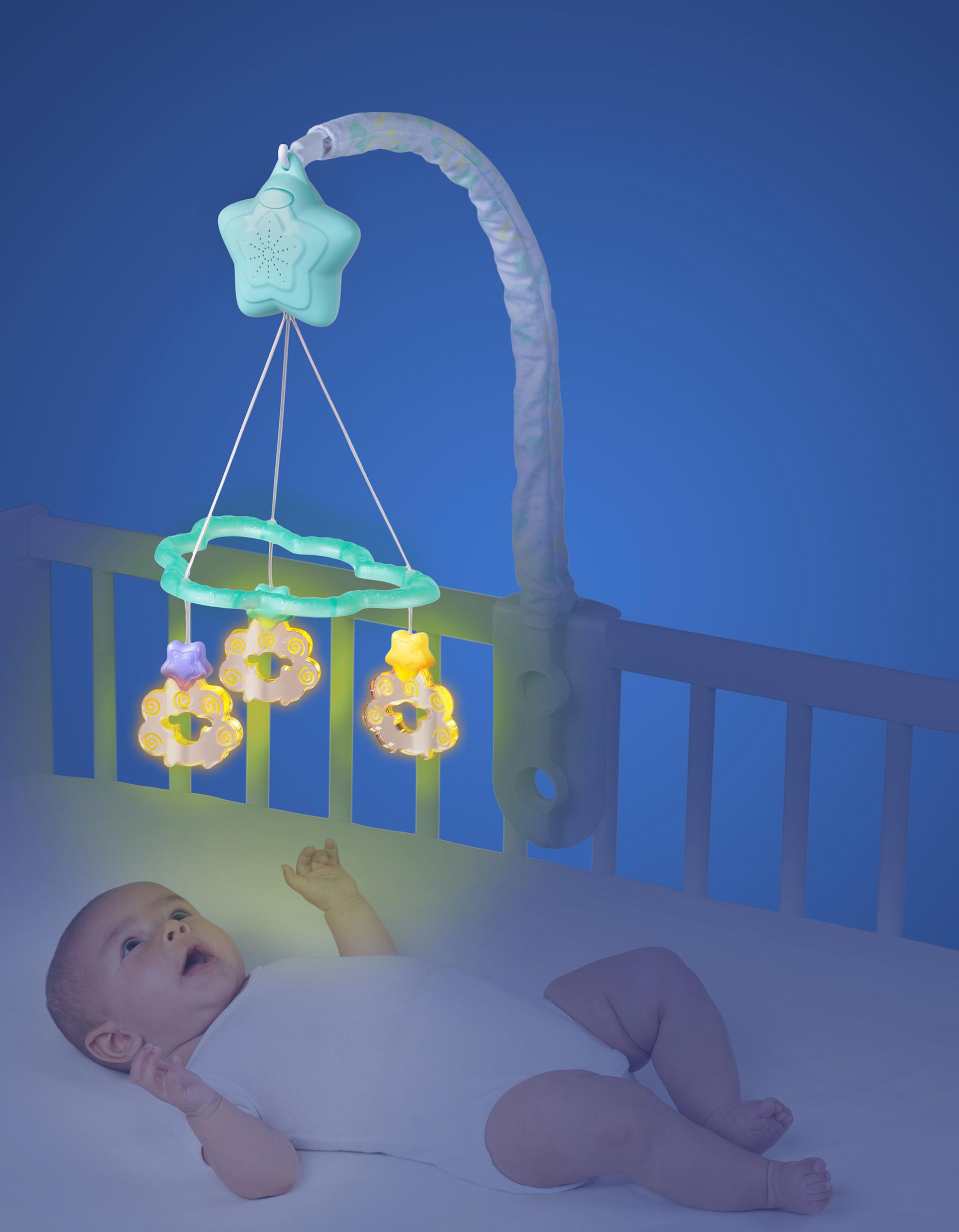 Mobile Soothing Light Up Playgro 0M+