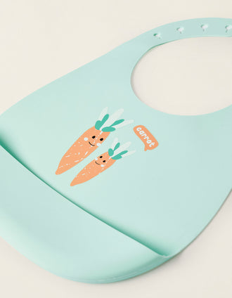 Babete Silicone Cenoura ZY Baby