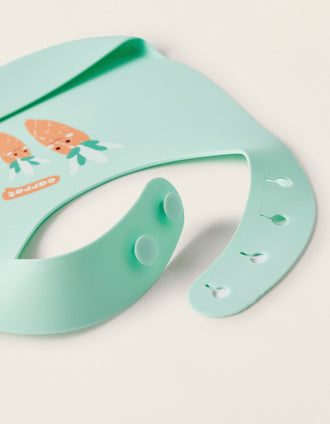 Babete Silicone Cenoura ZY Baby