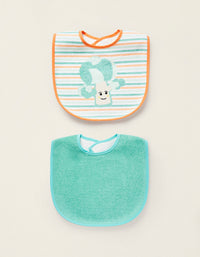 2 Babetes Laranja/Verde ZY Baby