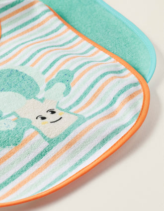 2 Babetes Laranja/Verde ZY Baby