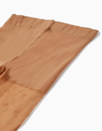 Collants de Microfibra com Bolinhas para Menina, Transparente