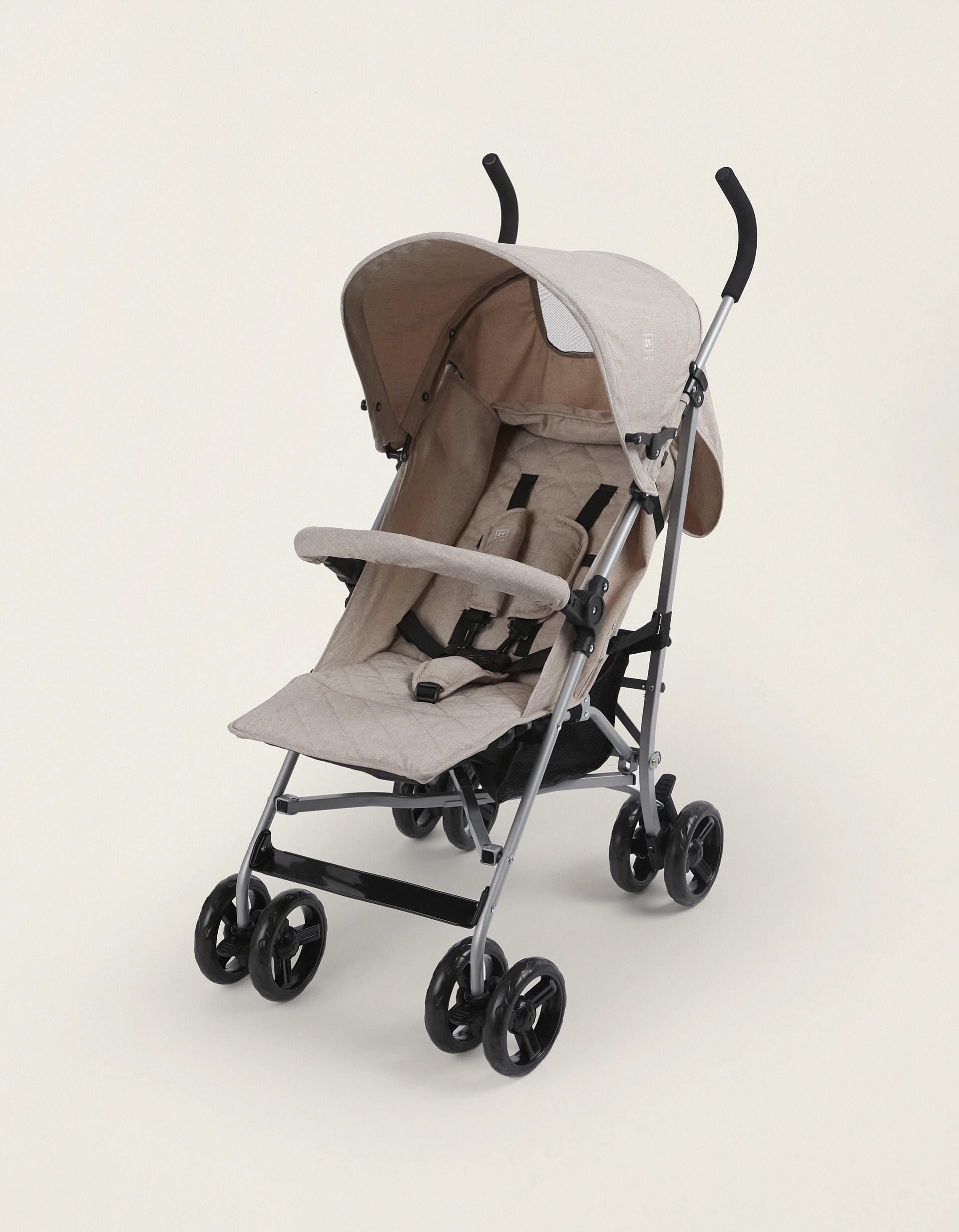 Stroller Avenue Xtra Beige Zy Safe Stroller 6M+