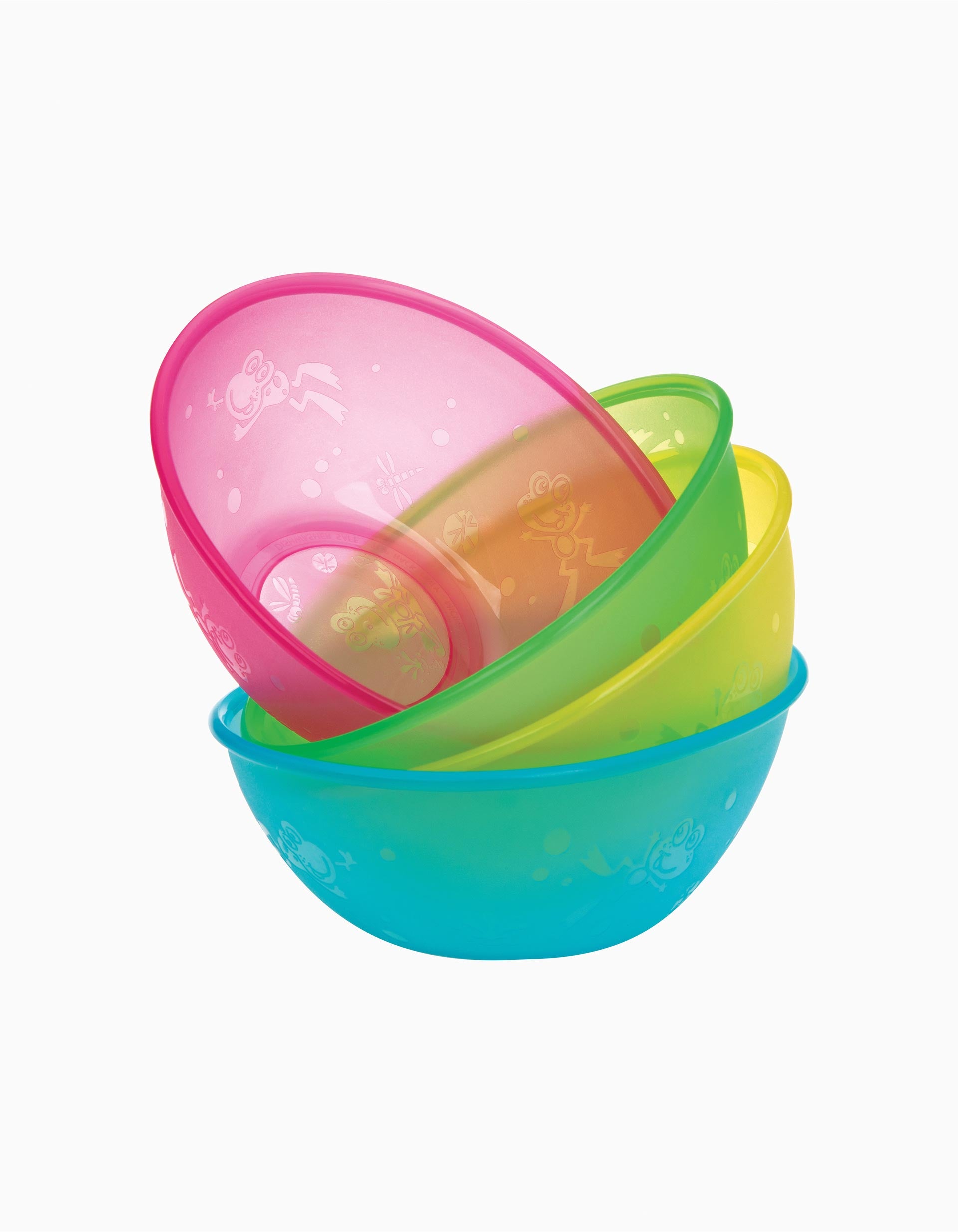 Pack De 4 Tigelas Nuby 6M+