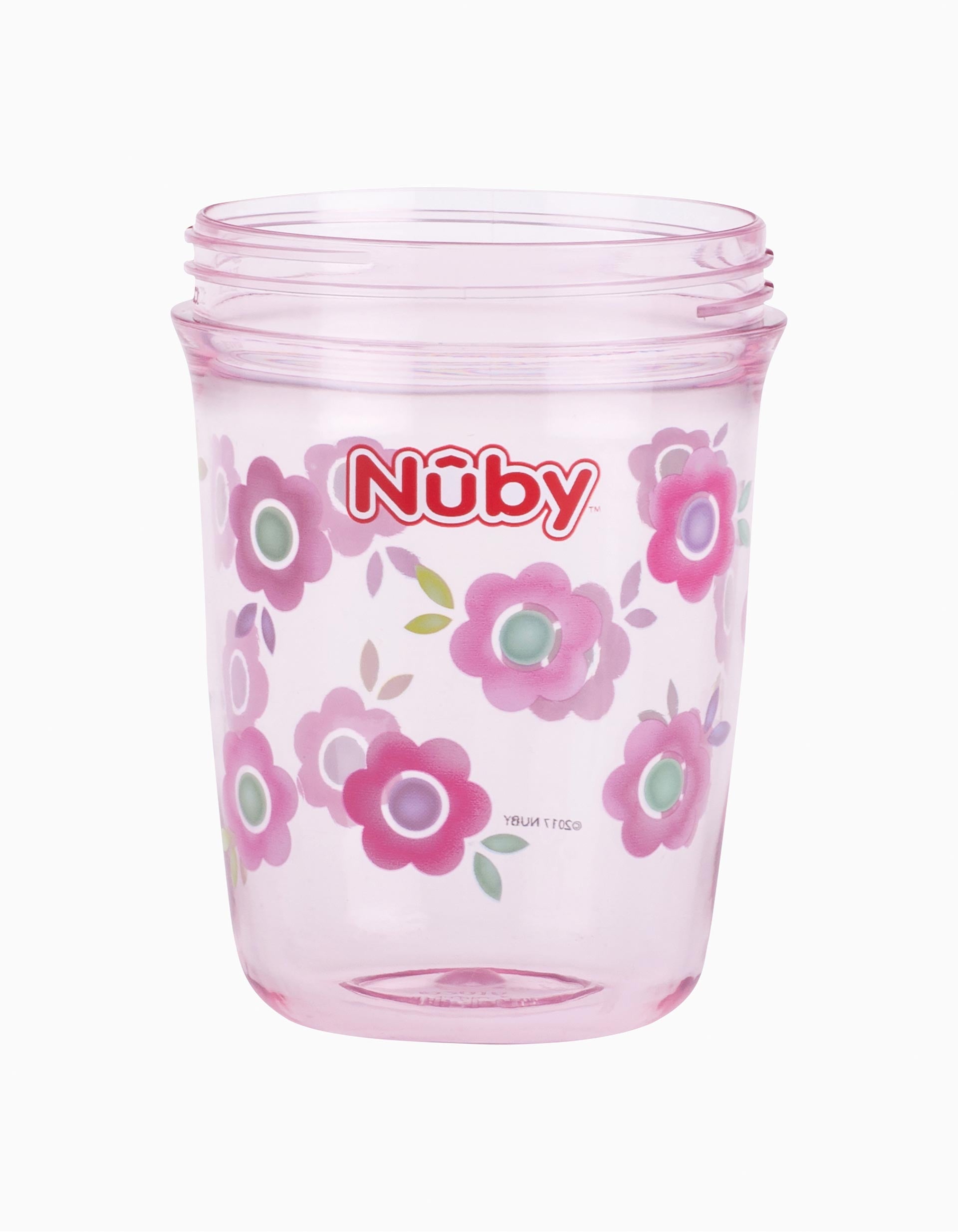 Copo De Aprendizagem Tritan Pink 240Ml Nuby 12M+