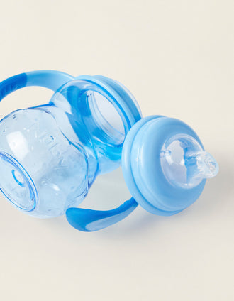 Copo De Aprendizagem Tritan Blue 240Ml Nuby 6M+
