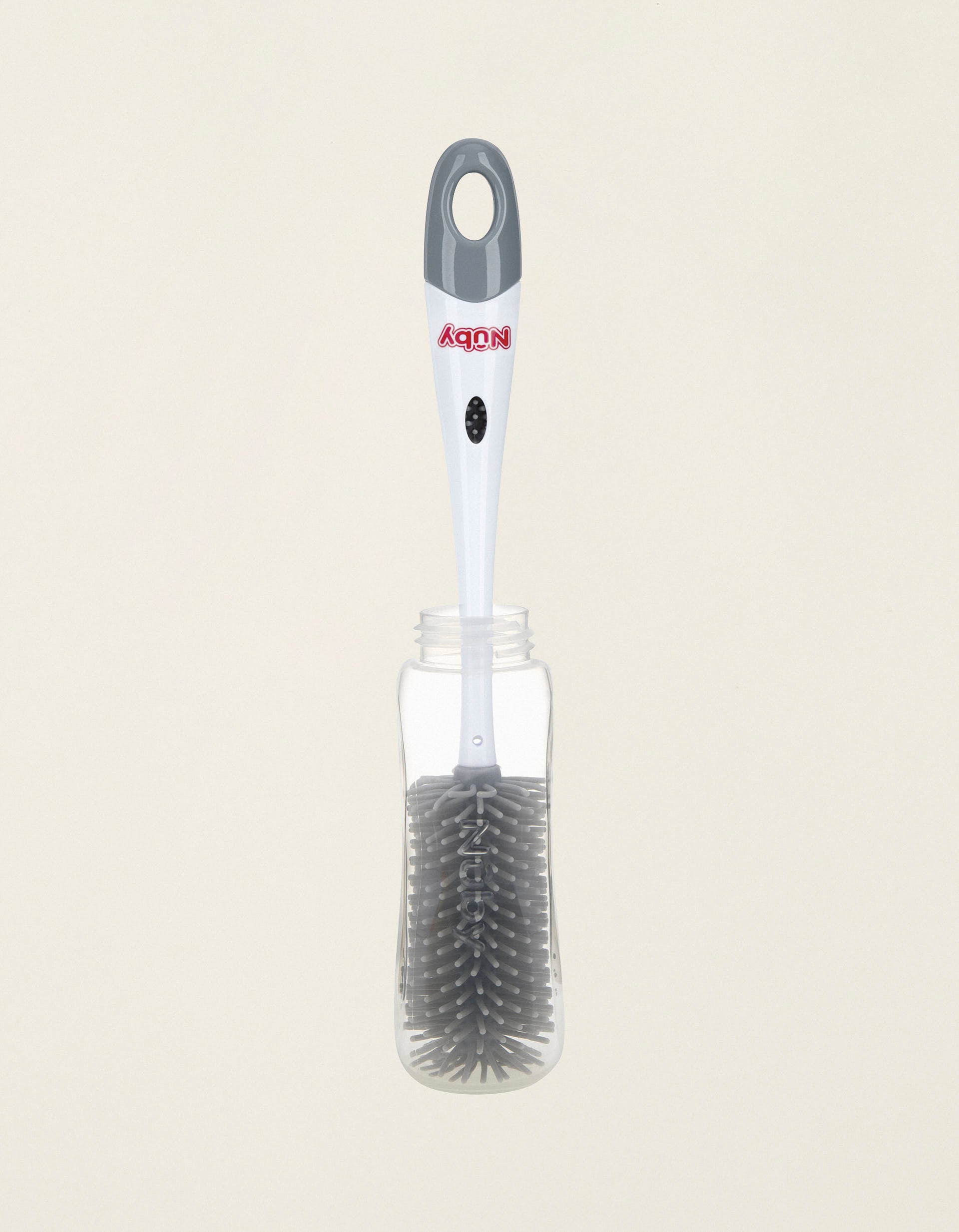 Escovilhão De Silicone Com Suporte Nuby