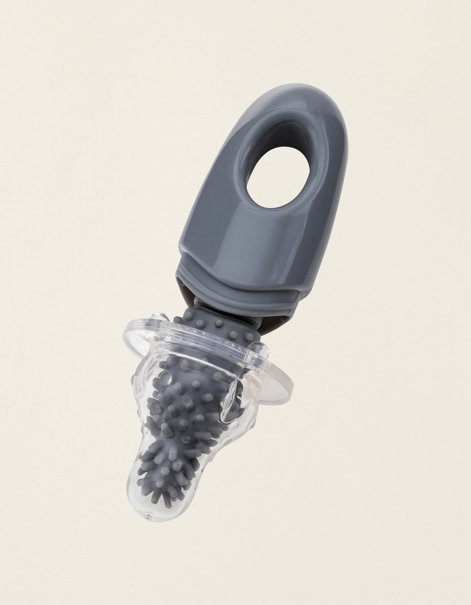 Escovilhão De Silicone Com Suporte Nuby