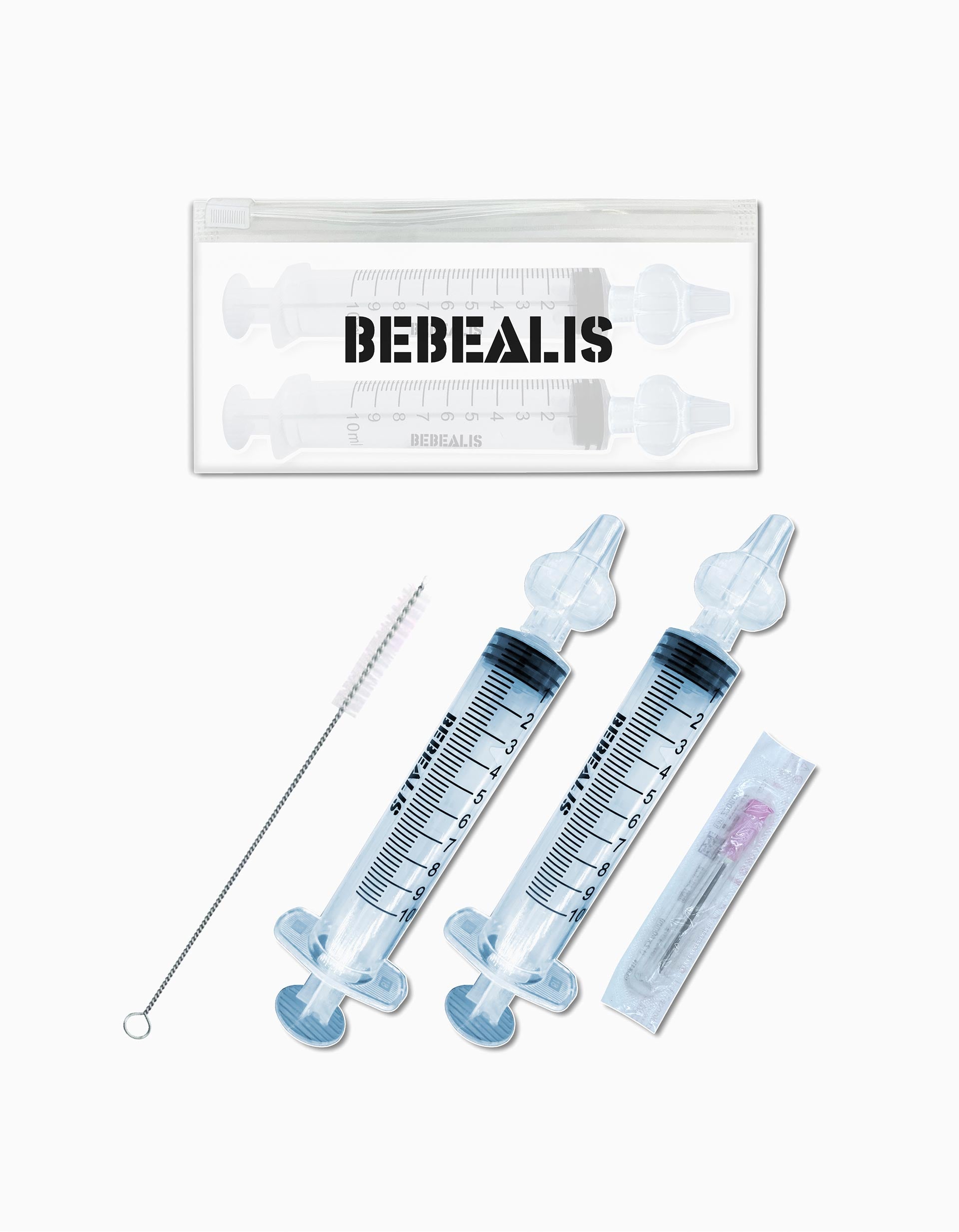 Kit Lavagem Nasal Bebealis 4M+