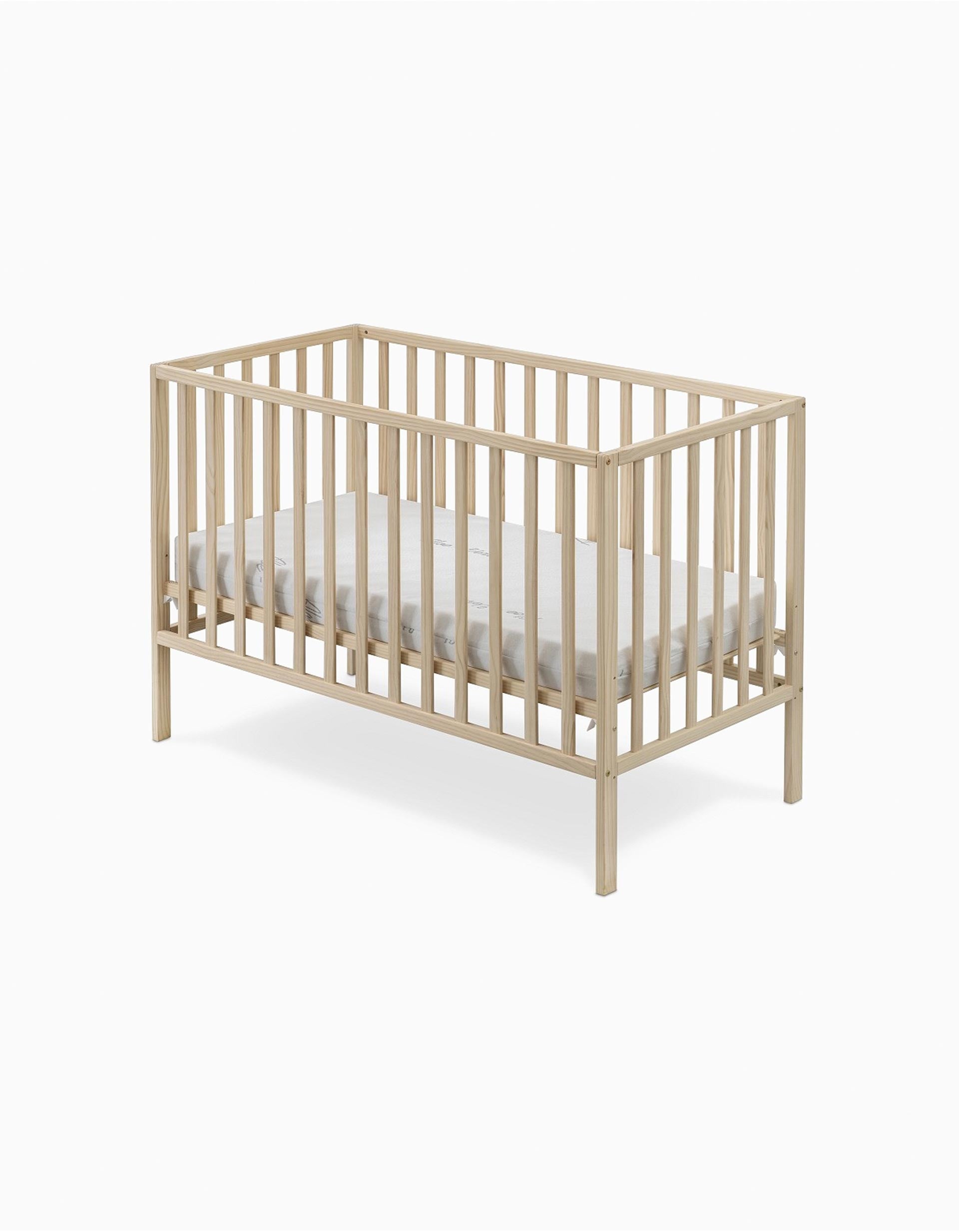 Cama Basic Natural 120X60 Cm Interbaby