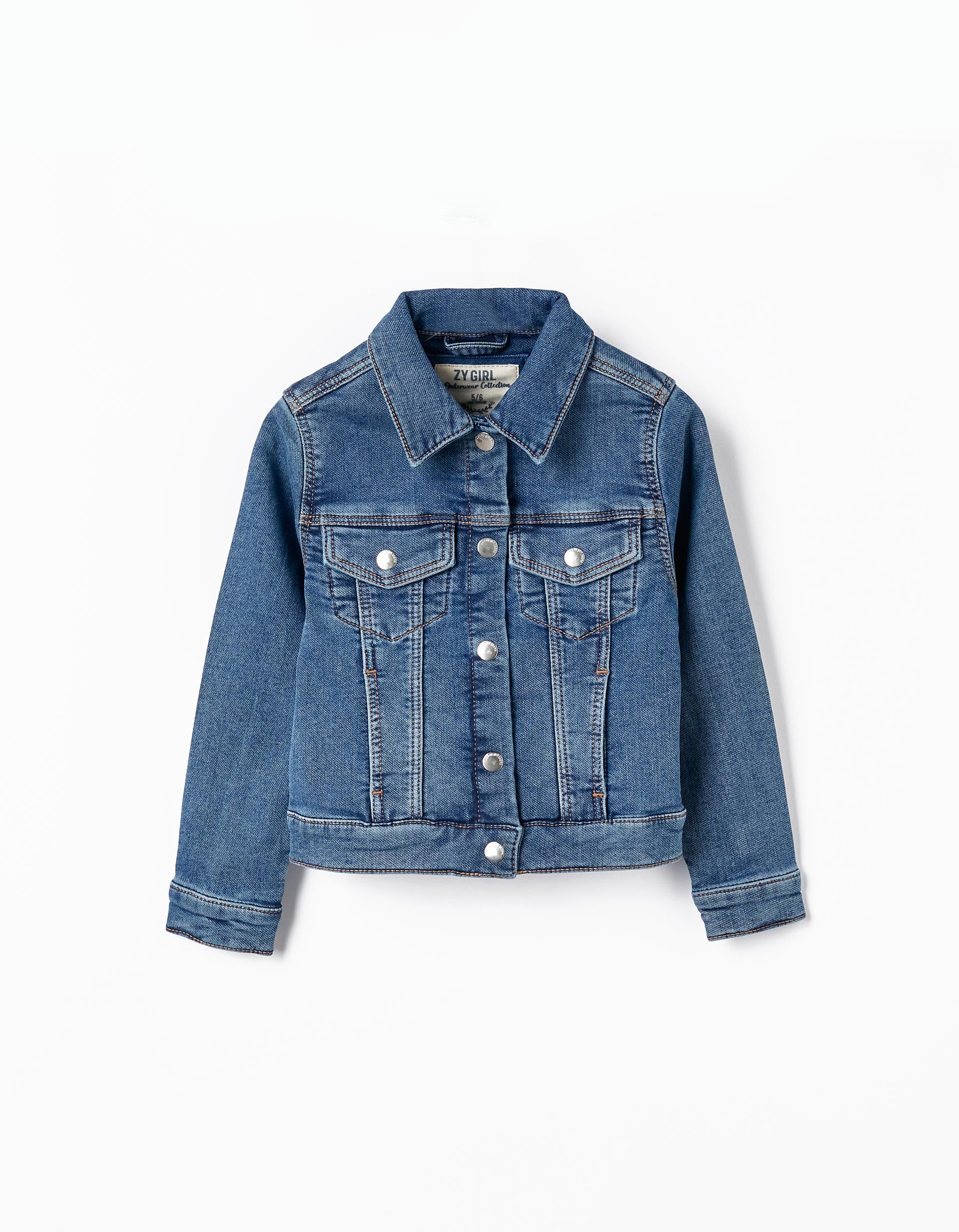 Denim Jacket for Girls, Blue