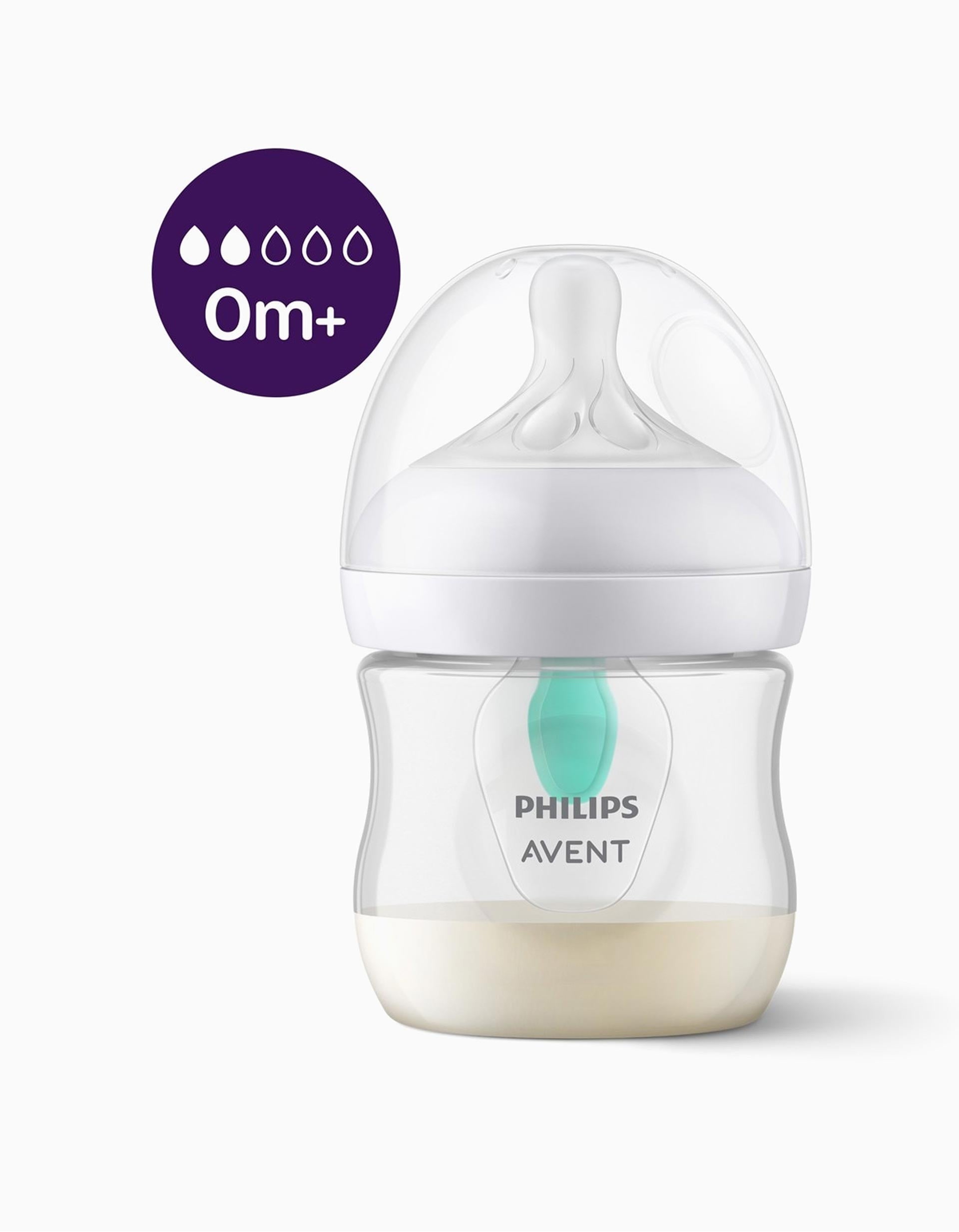 Biberão Natural Response Airfree Philips Avent 125Ml 0M+