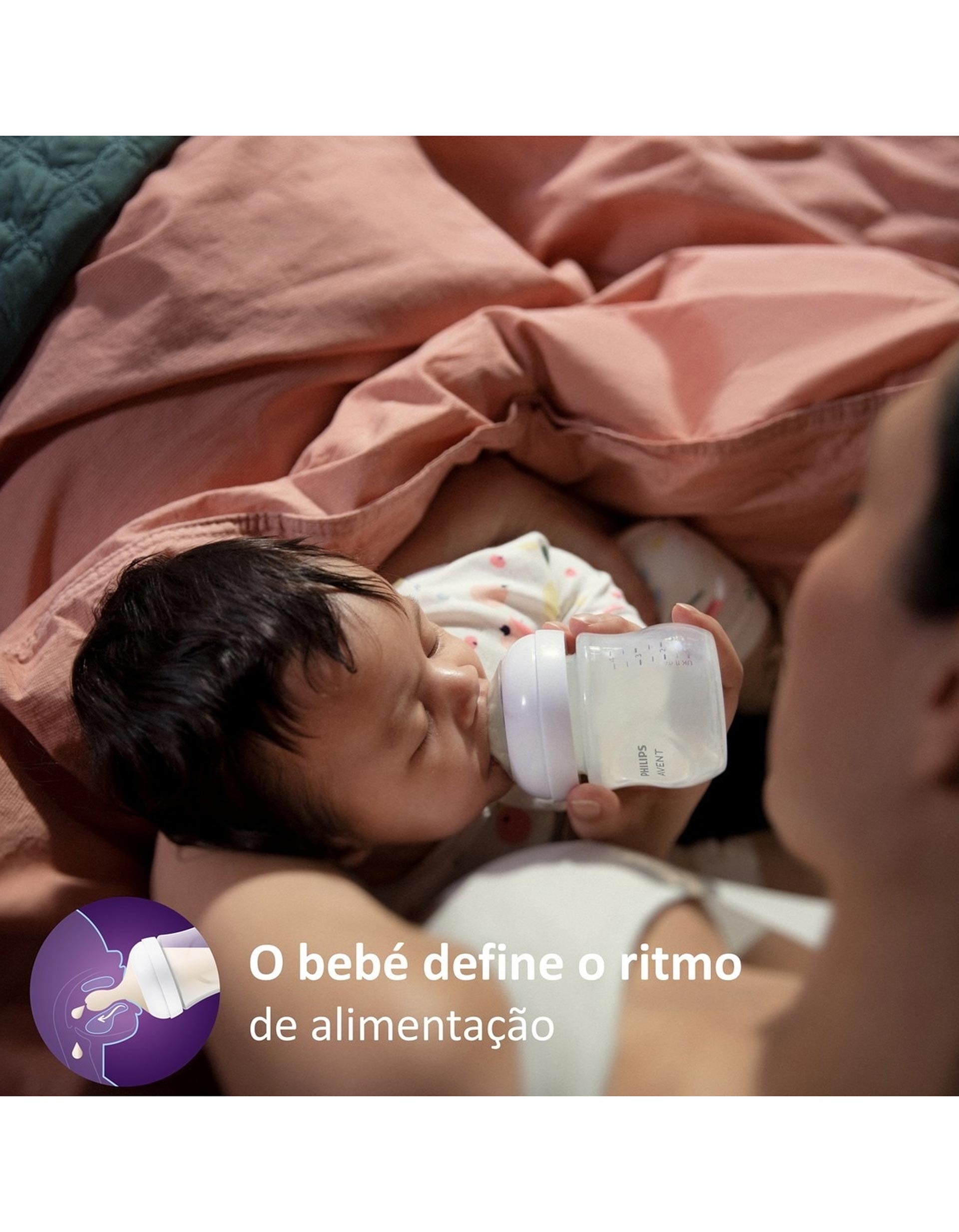 Biberão Natural Response Philips Avent 125 Ml 0M+