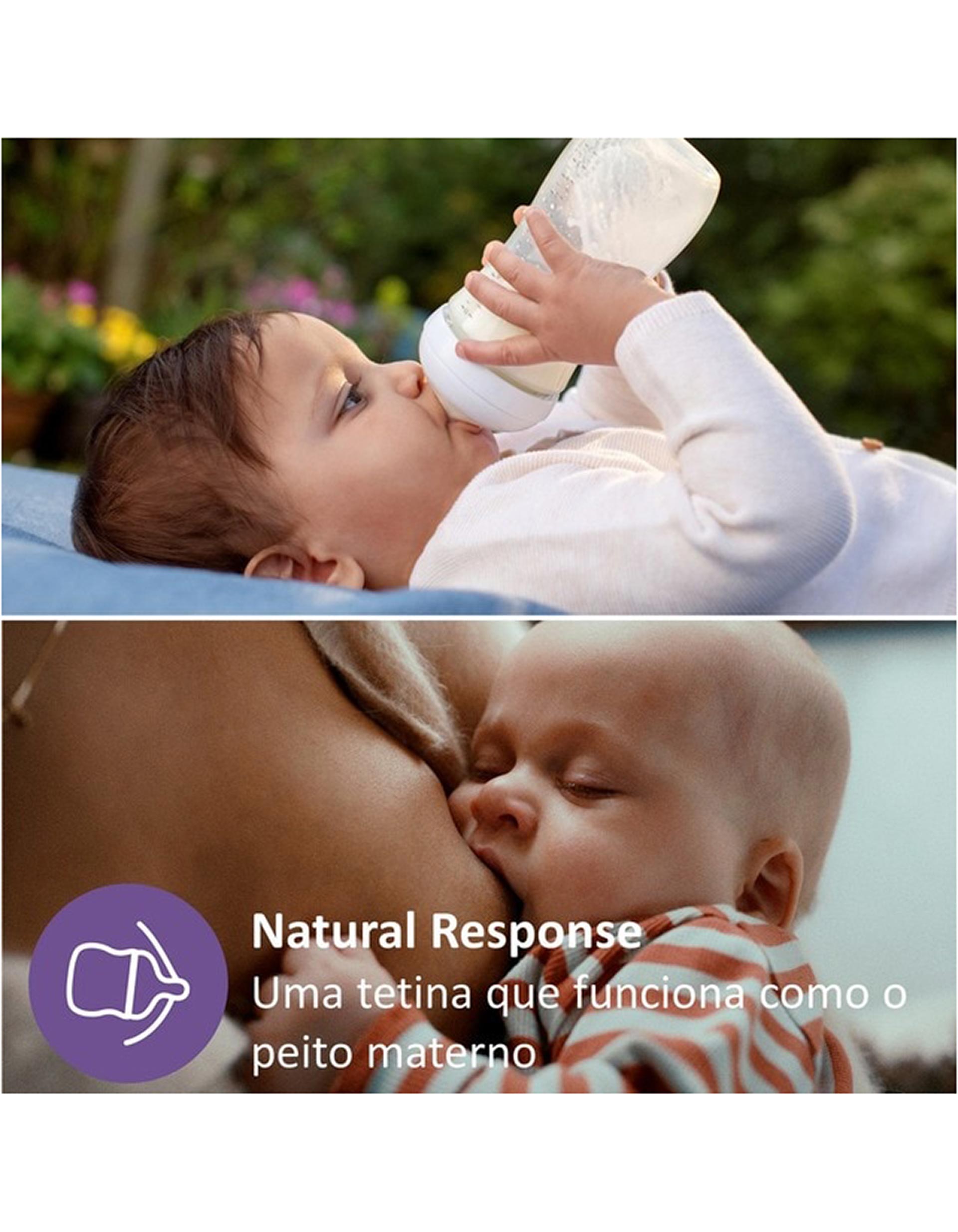 Biberão Natural Response Philips Avent 330 Ml 3M+