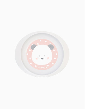 Conjunto De Refeição Bear Pink Saro 6M+