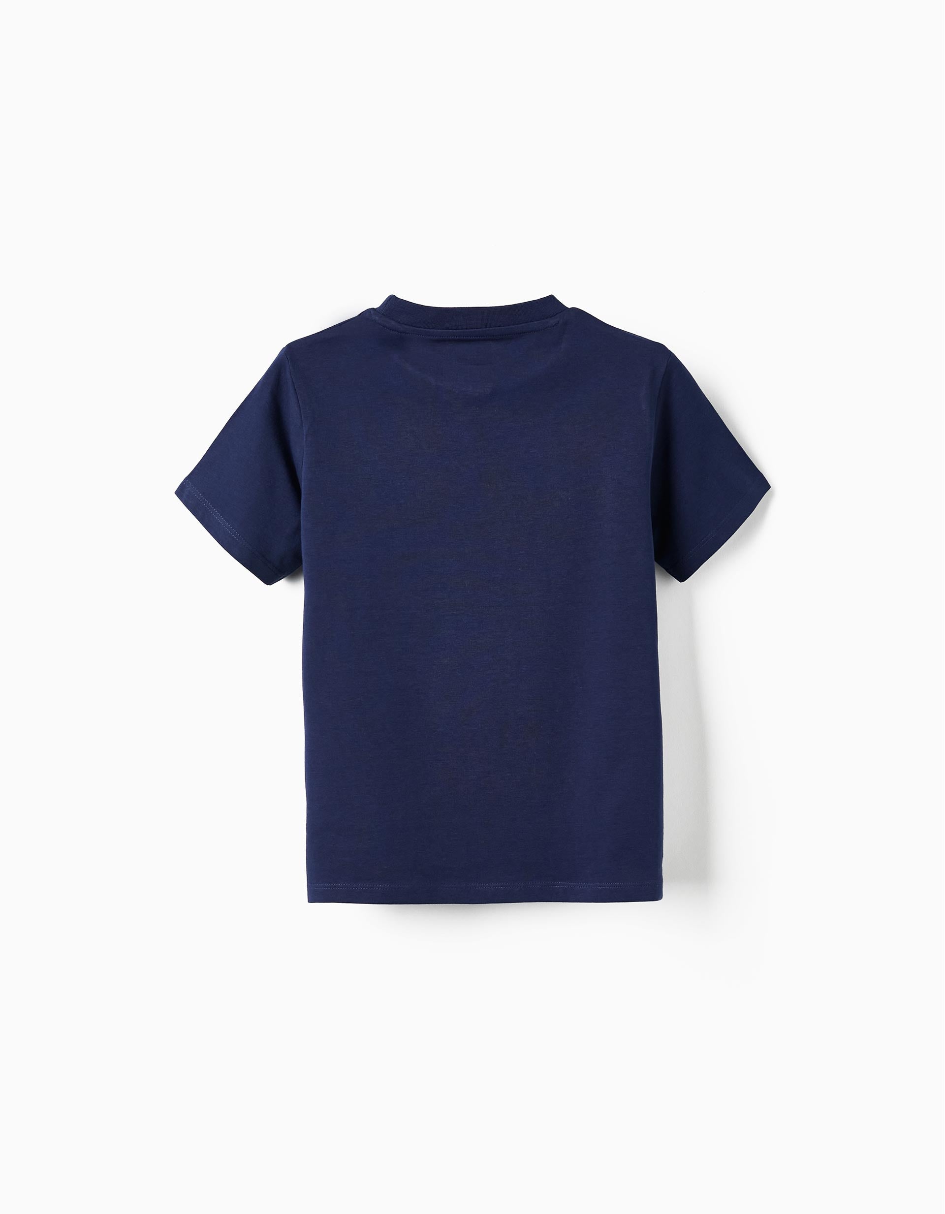 Cotton T-Shirt for Boys 'Captain America - Sam Wilson', Dark Blue