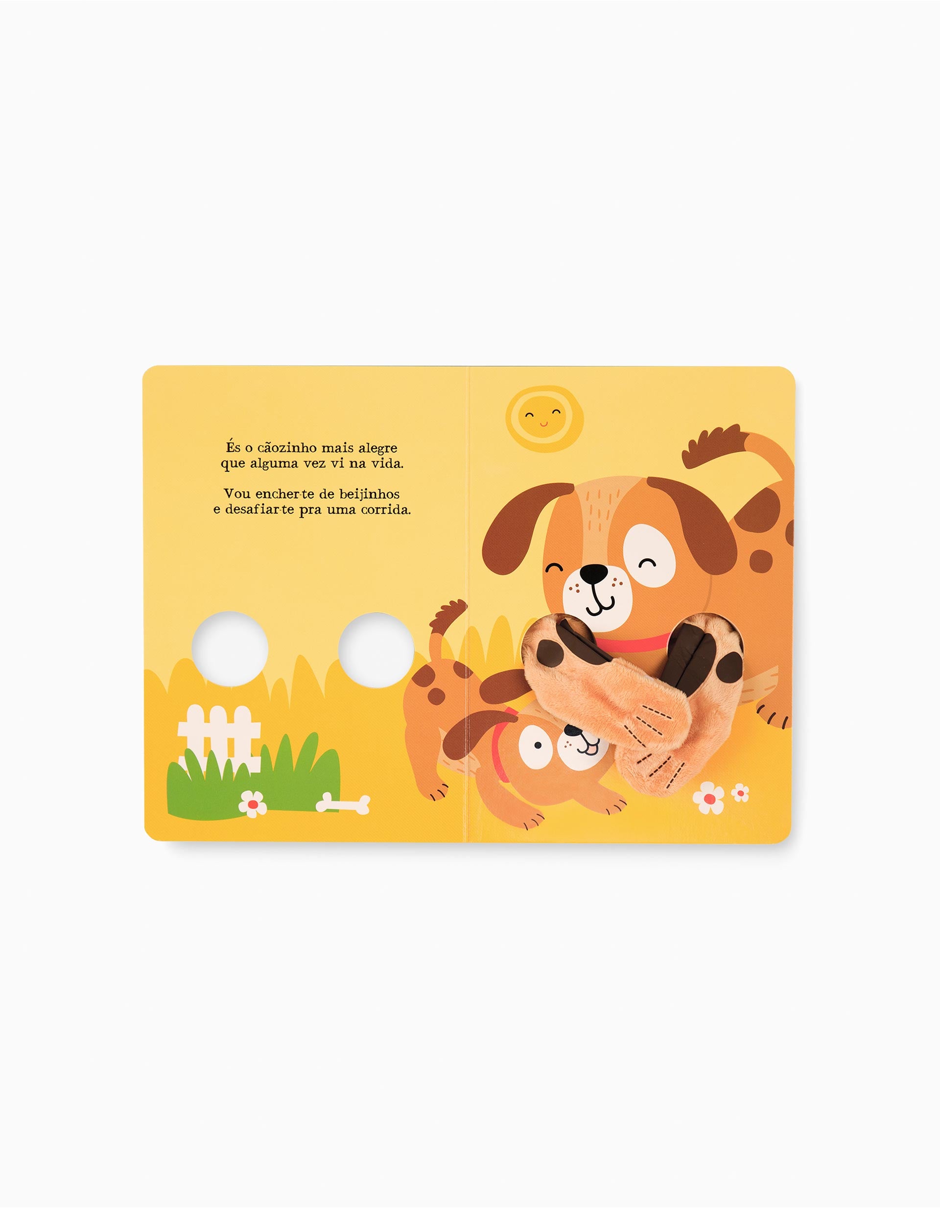 Livro Fantoche Abraça-Me Cãozinho Edicare 12M+