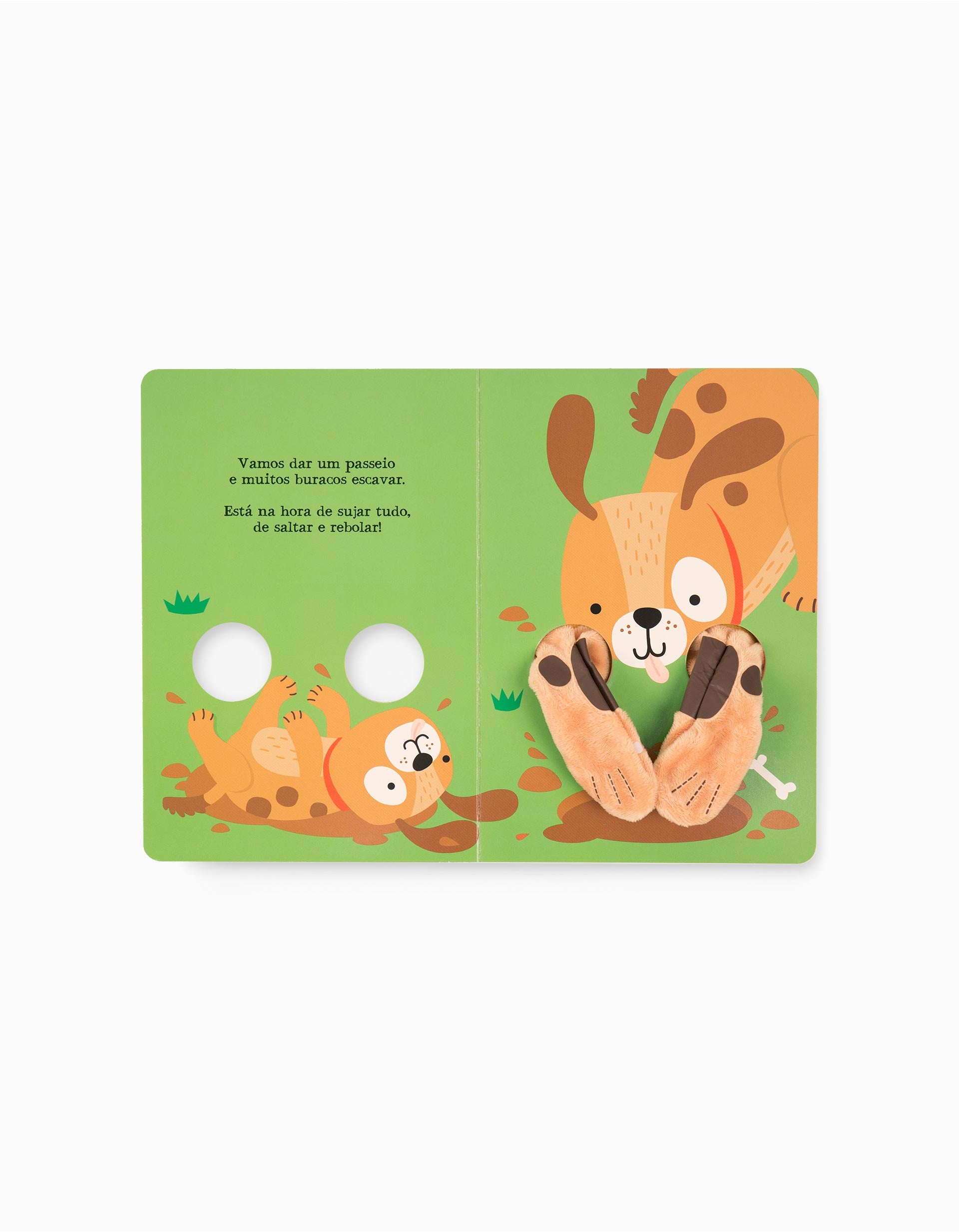 Livro Fantoche Abraça-Me Cãozinho Edicare 12M+