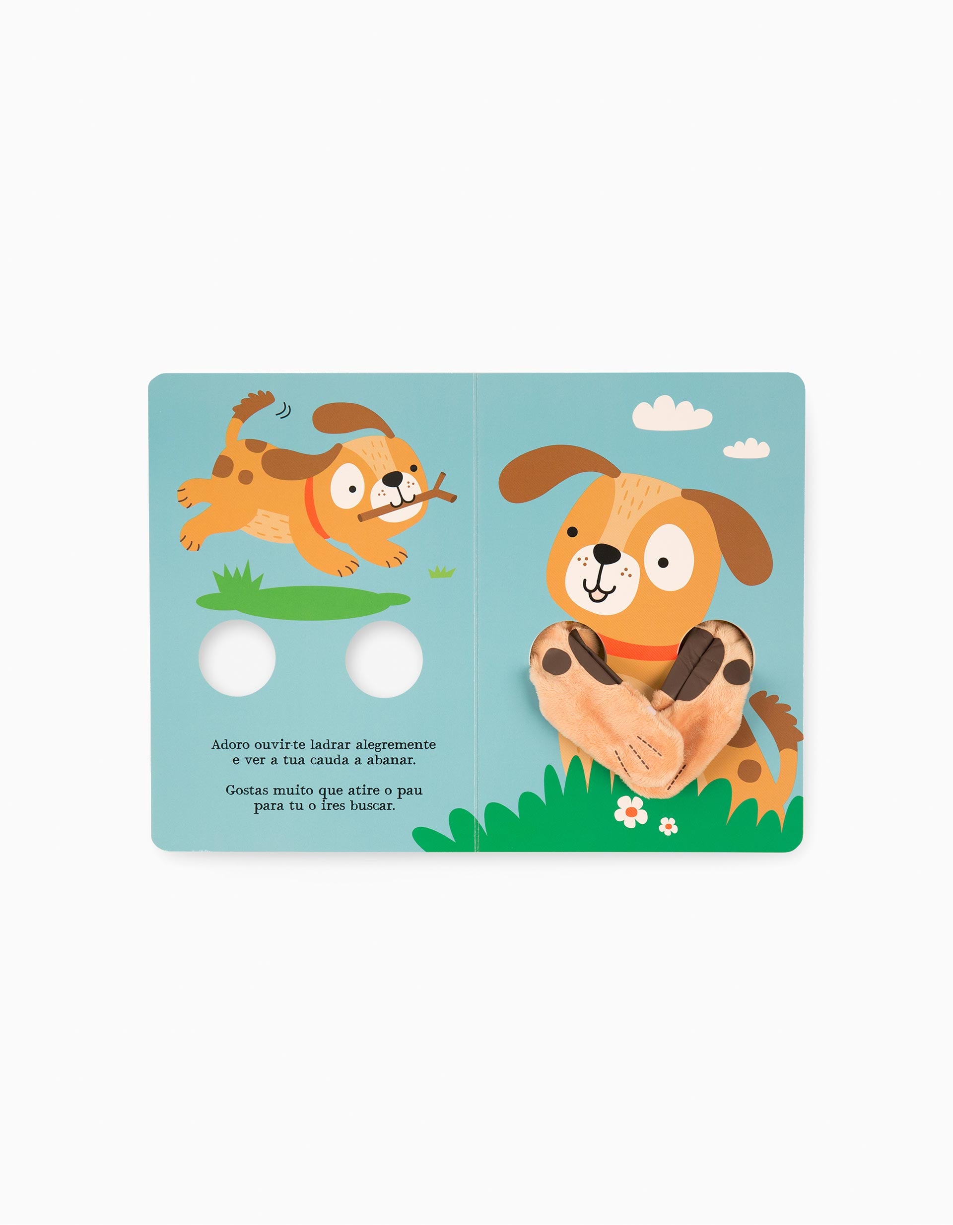 Livro Fantoche Abraça-Me Cãozinho Edicare 12M+