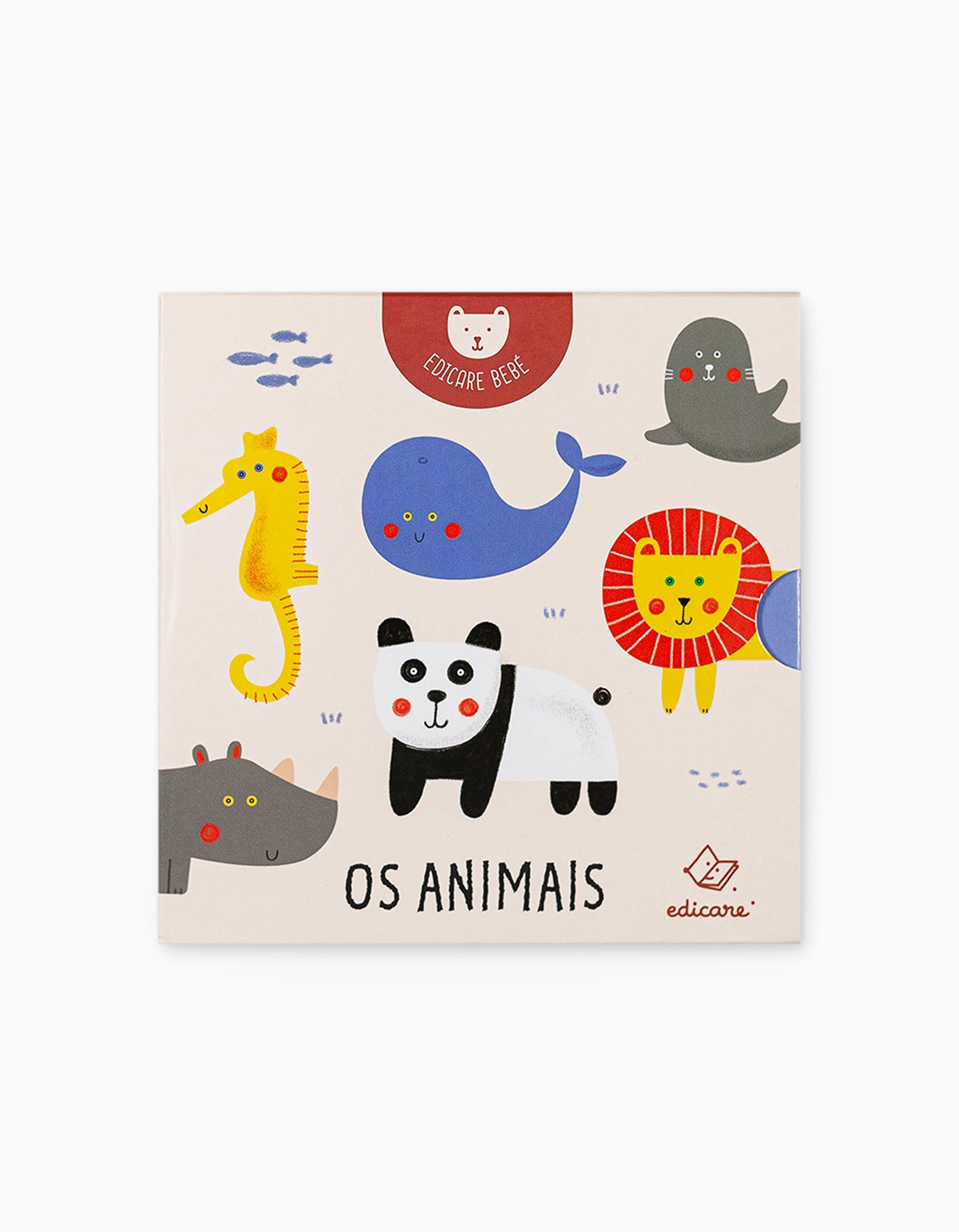 4 Mini Livros Os Animais Edicare 12M+