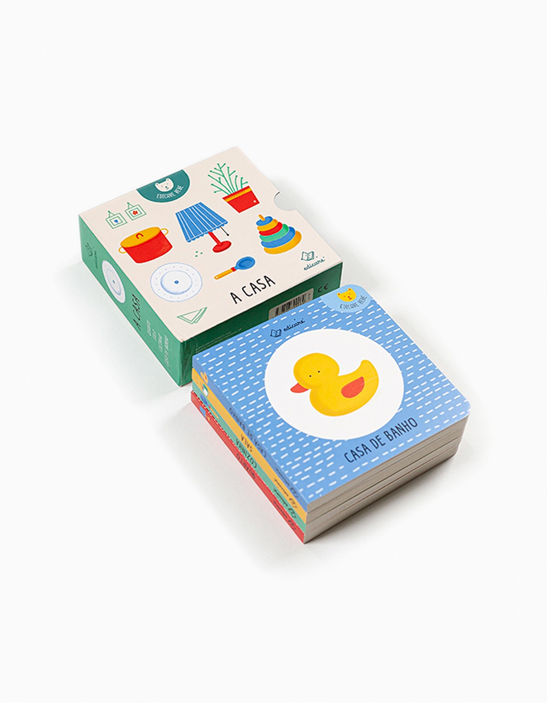 4 Mini Livros A Casa Edicare 12M+