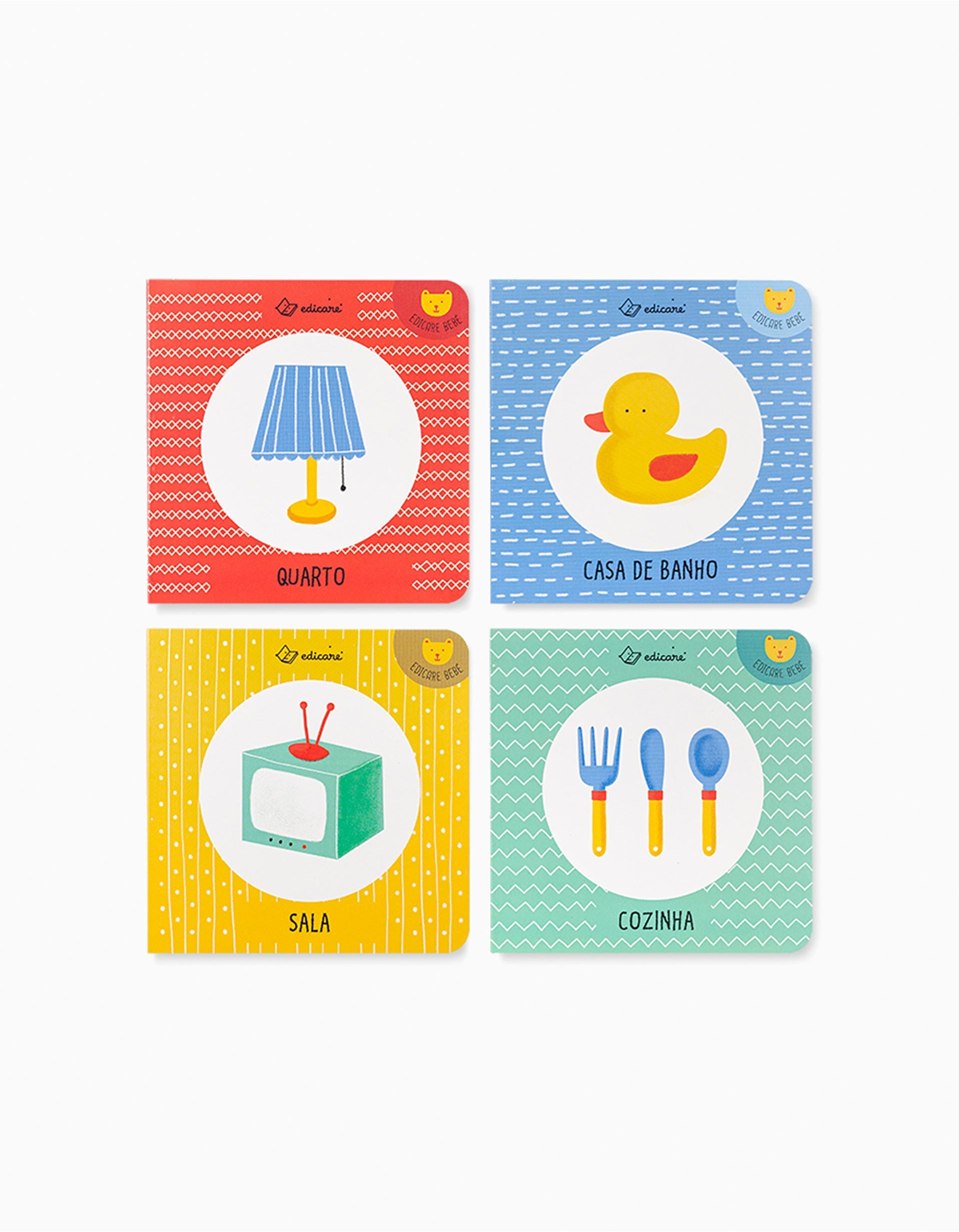 4 Mini Livros A Casa Edicare 12M+