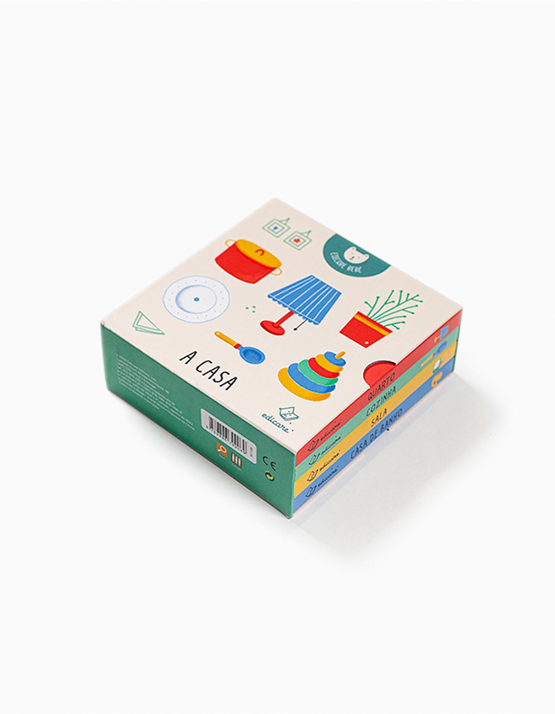 4 Mini Livros A Casa Edicare 12M+