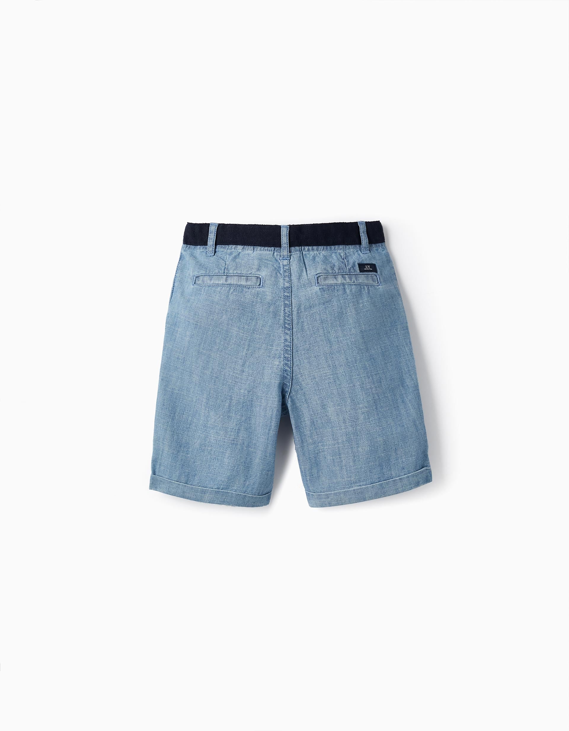 Cotton Denim Shorts for Boys 'Midi', Blue