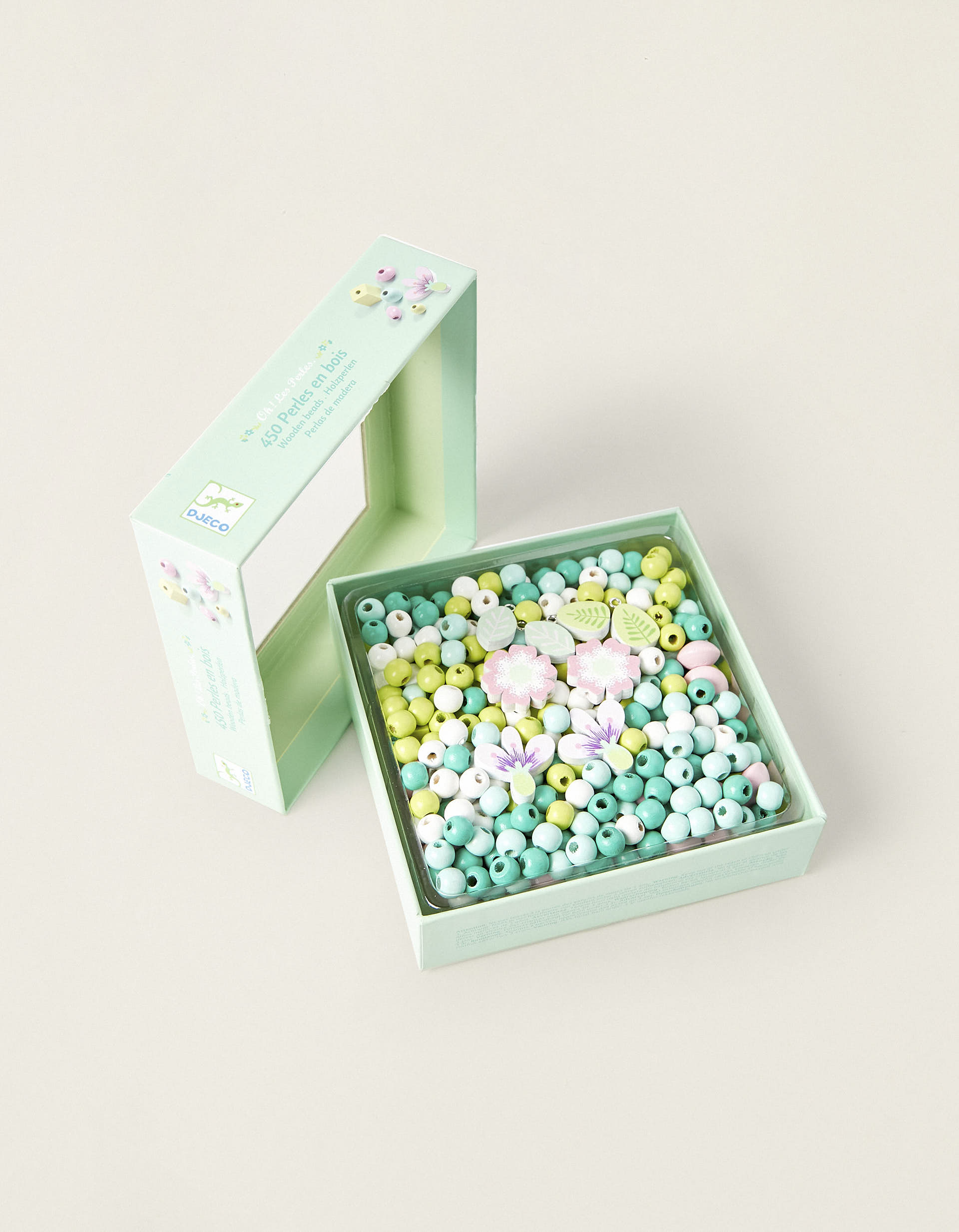 Conjunto Faz A Tua Pulseira Flores E Folhas Djeco 4A+