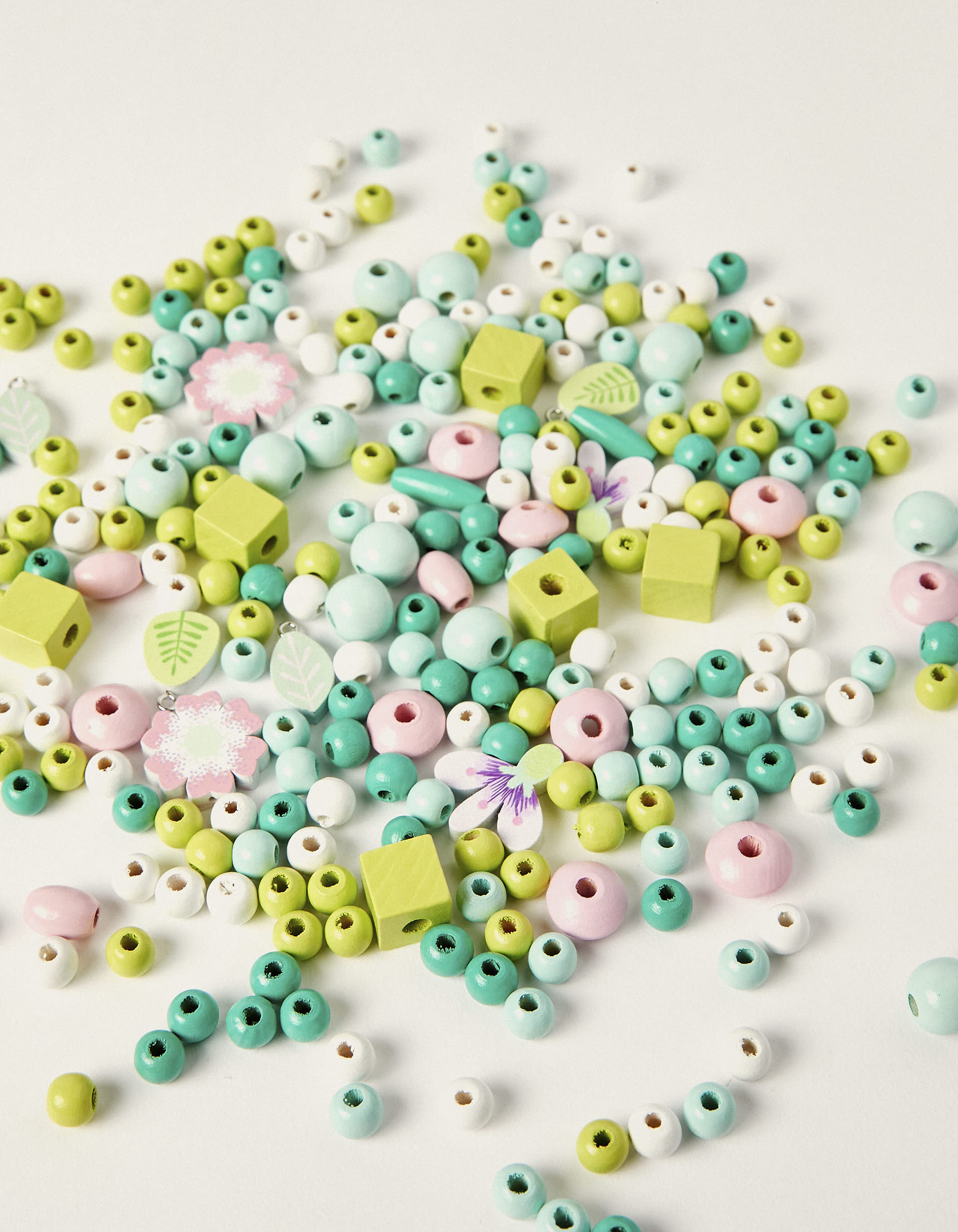 Conjunto Faz A Tua Pulseira Flores E Folhas Djeco 4A+