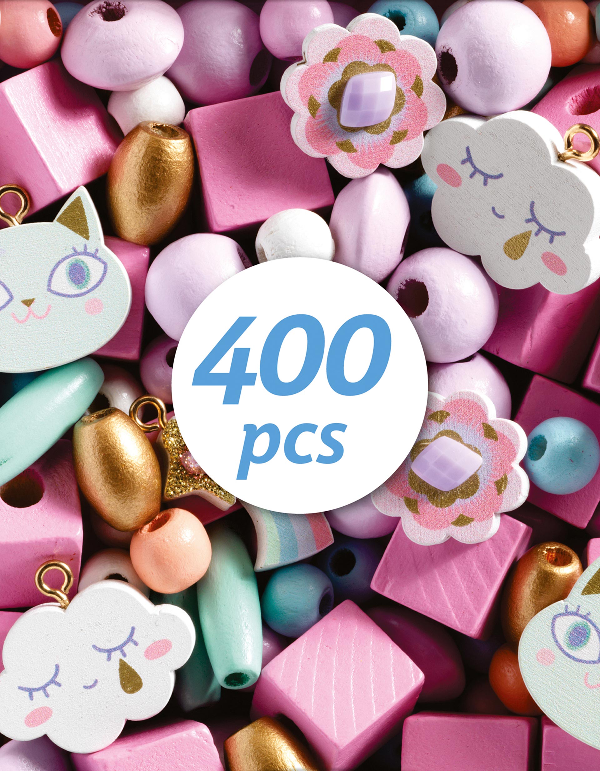 Conjunto Faz A Tua Pulseira Arco-Íris Djeco 4A+