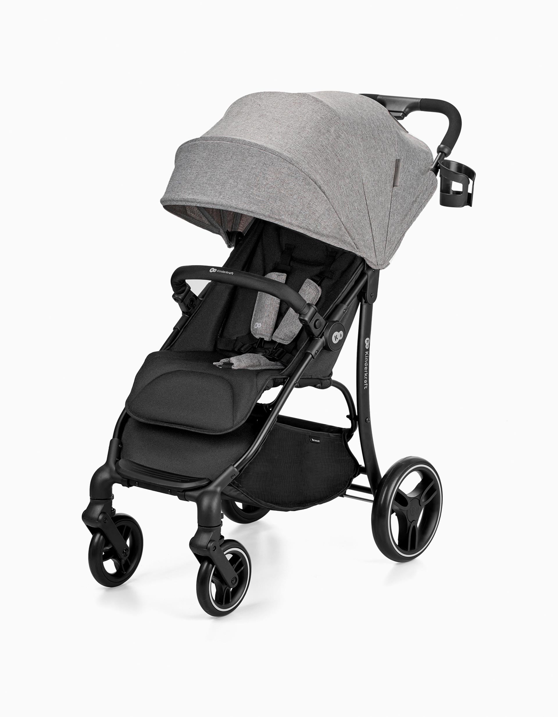 Carrinho De Passeio Kinderkraft Trig Grey 0M+