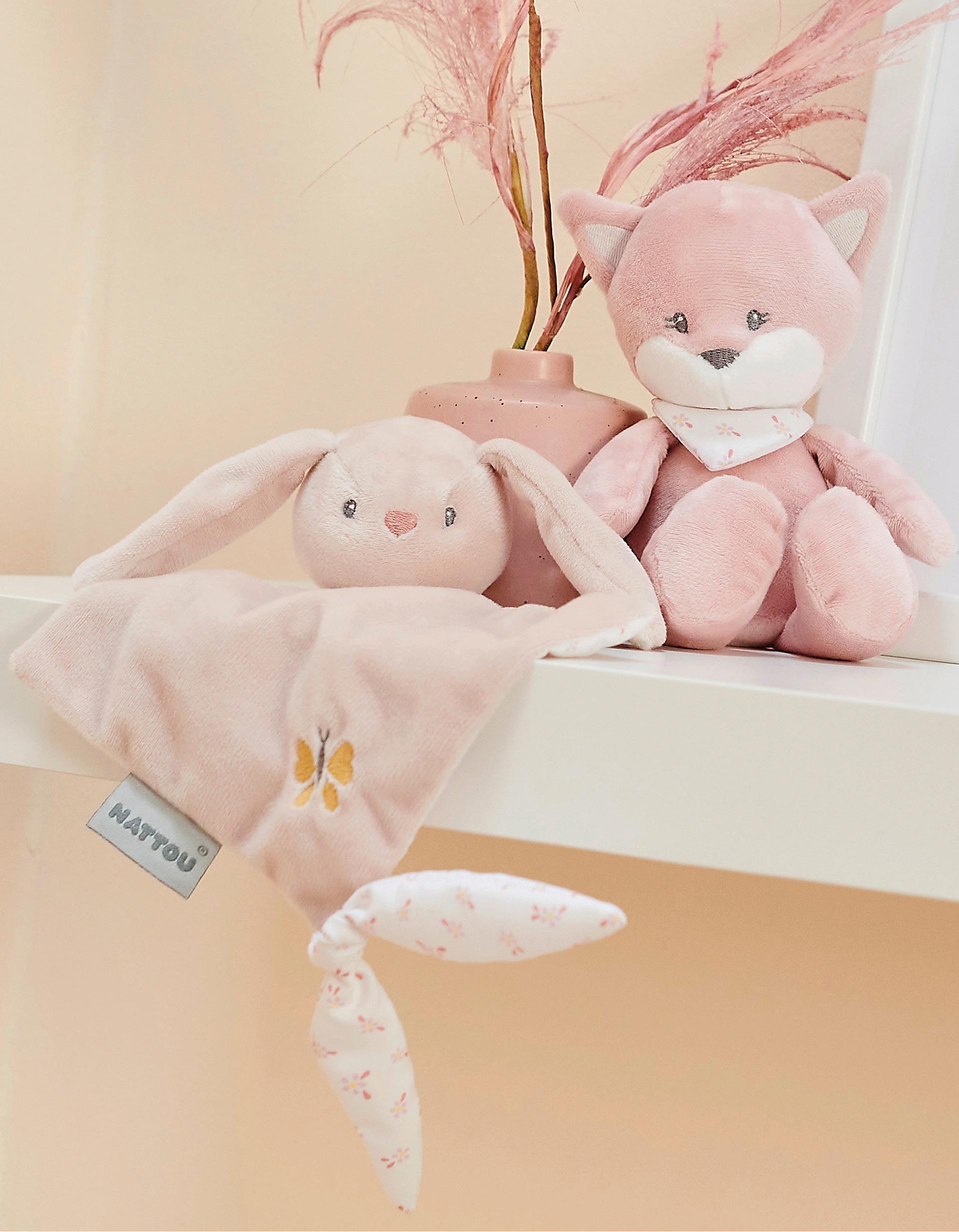 Mini Doudou Pomme Le Lapin Nattou 28Cm 0M+