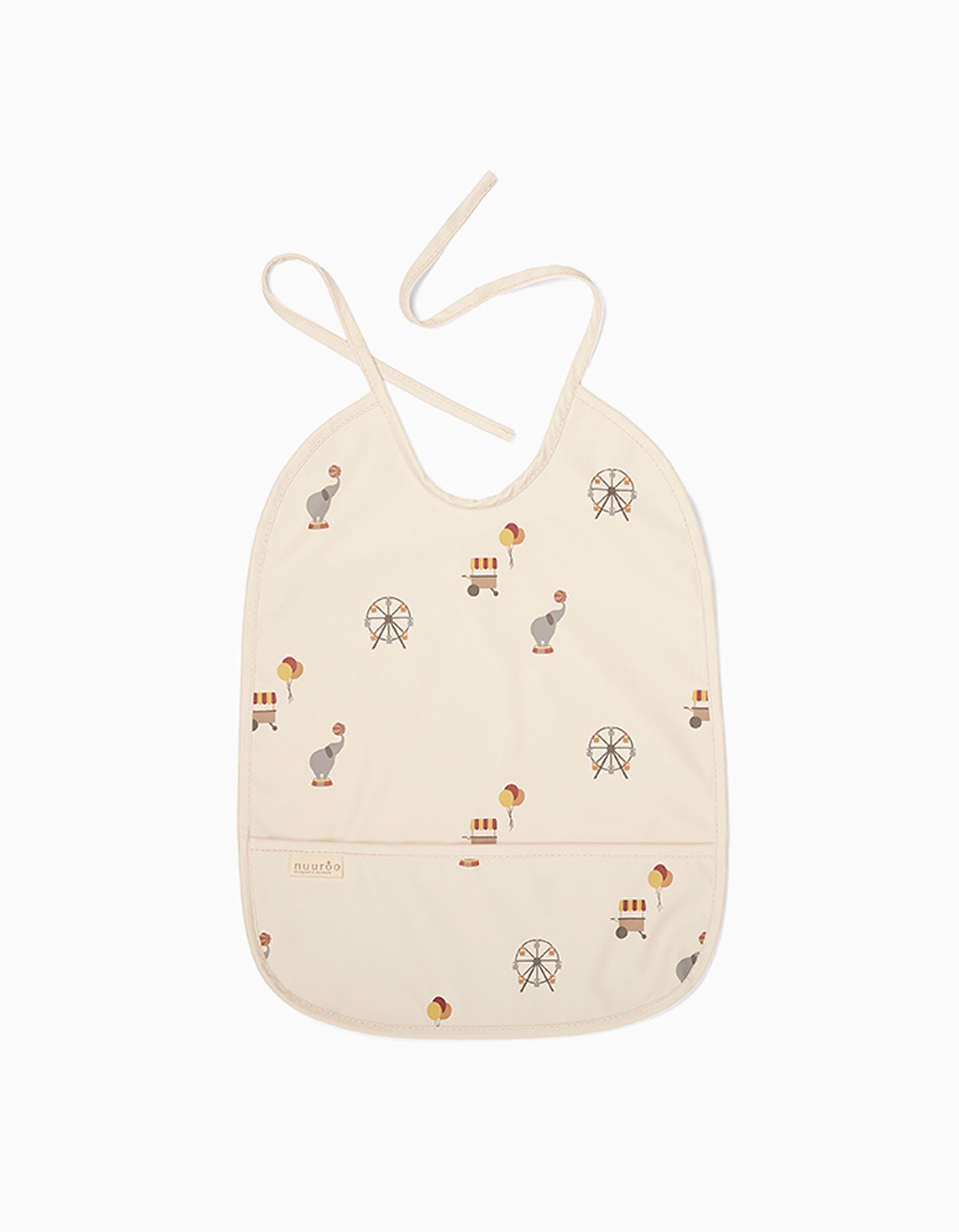 Babete Impermeável Com Bolso Circus Sand Nuuroo