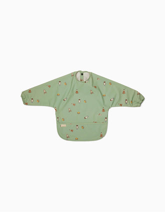Babete Impermeável Com Mangas Space Light Green Nuuroo