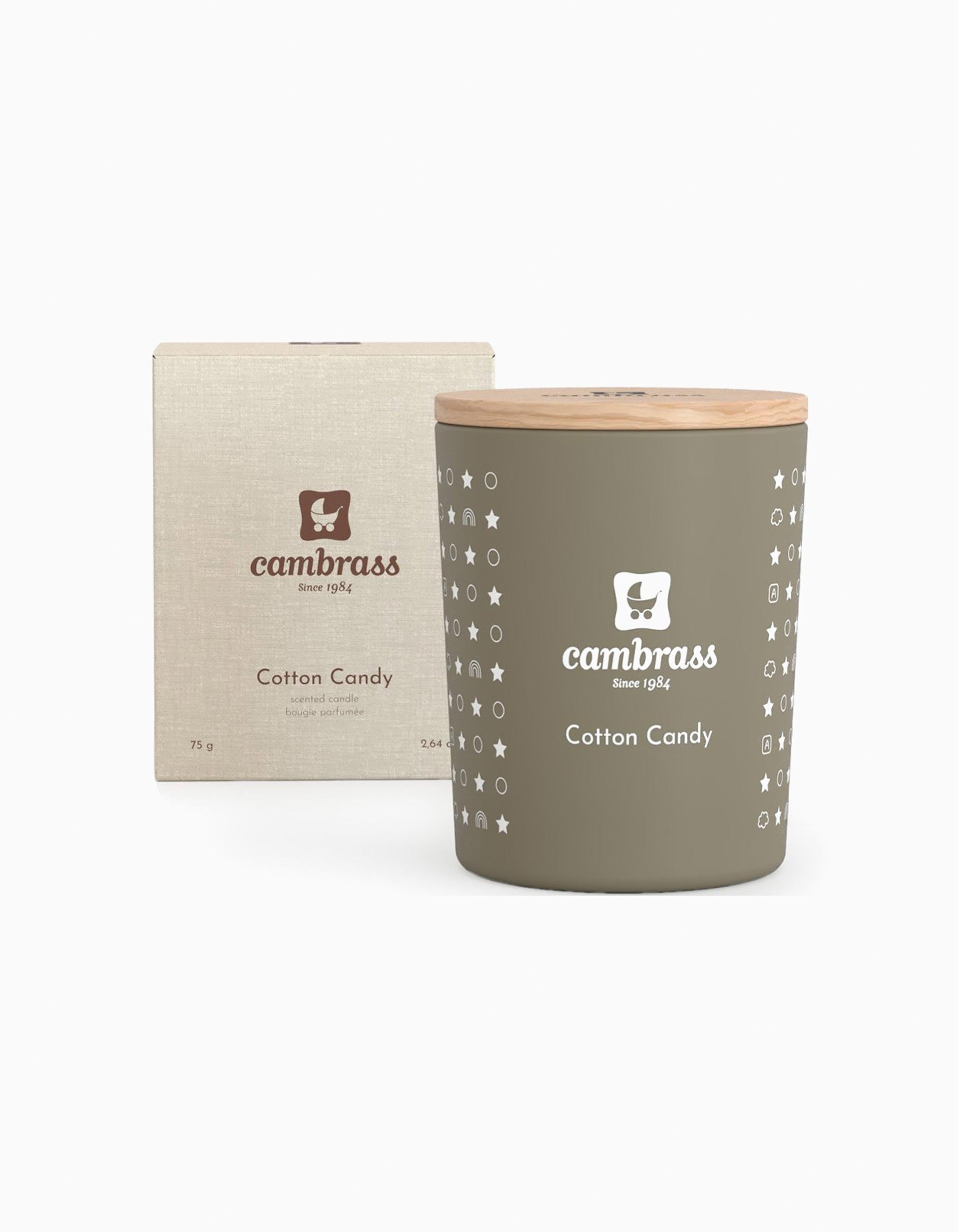 Vela Aromática Cotton Candy Cambrass 10cl