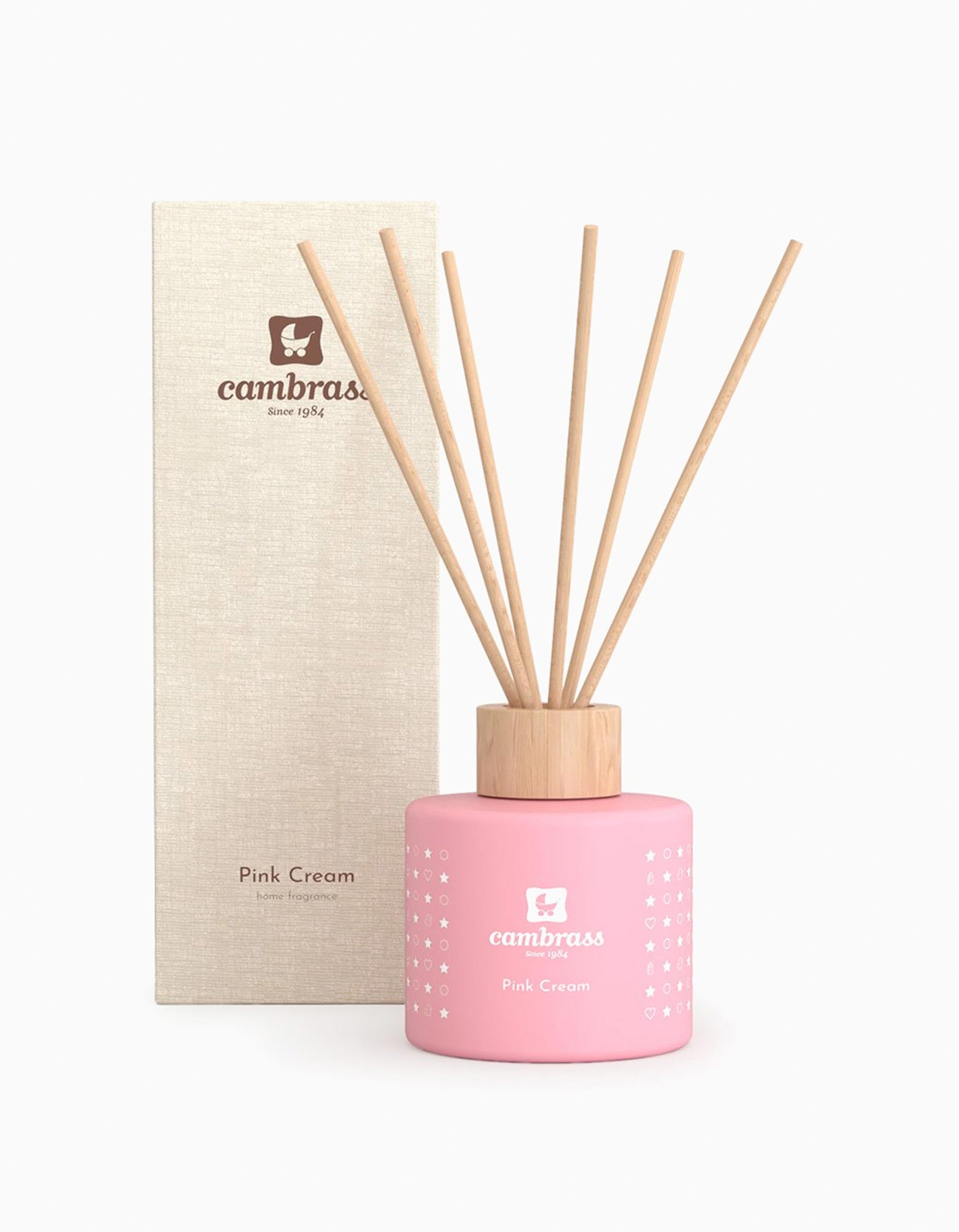 Difusor Mikado Pink Cream Cambrass 100ml