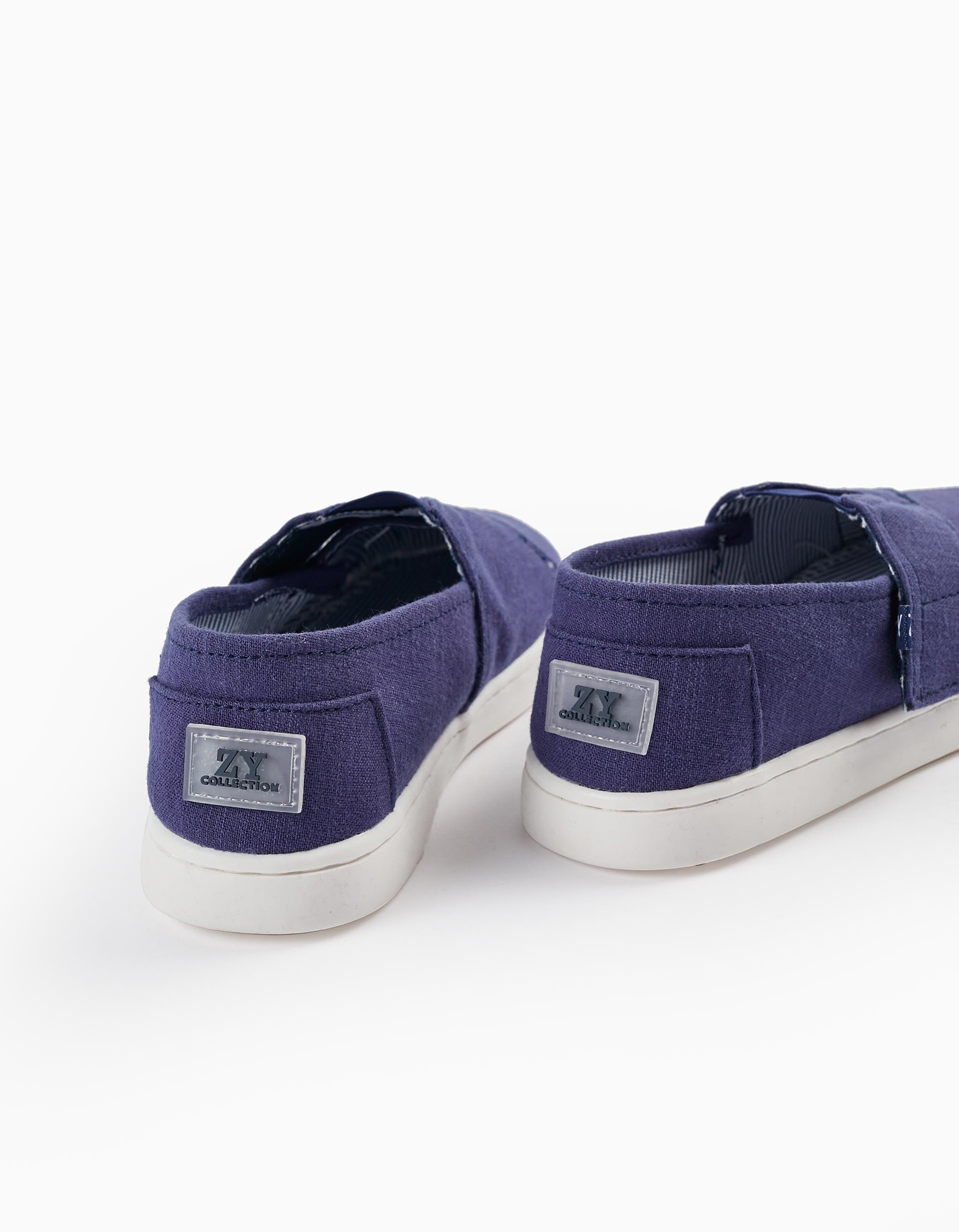 Fabric Espadrilles for Boys, Dark Blue