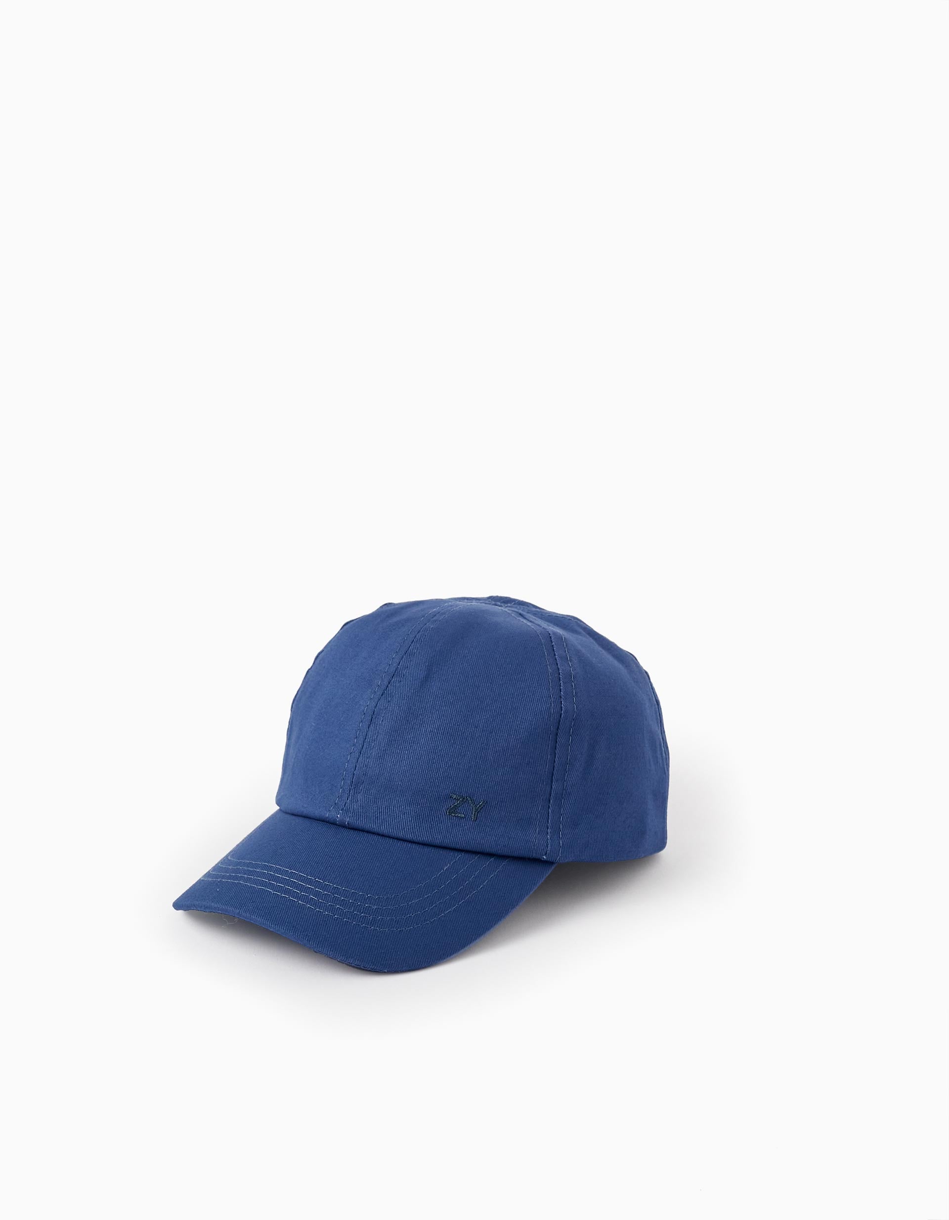 Cotton Cap for Boys 'ZY', Dark Blue