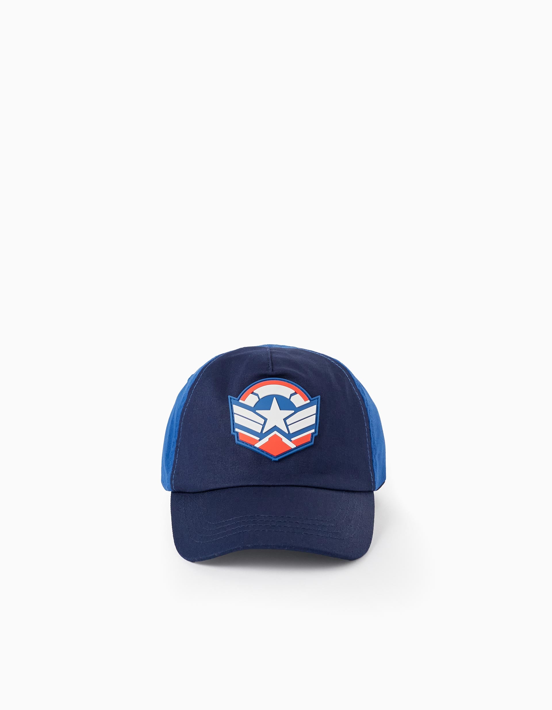 Cotton Cap for Boys 'Captain America', Dark Blue