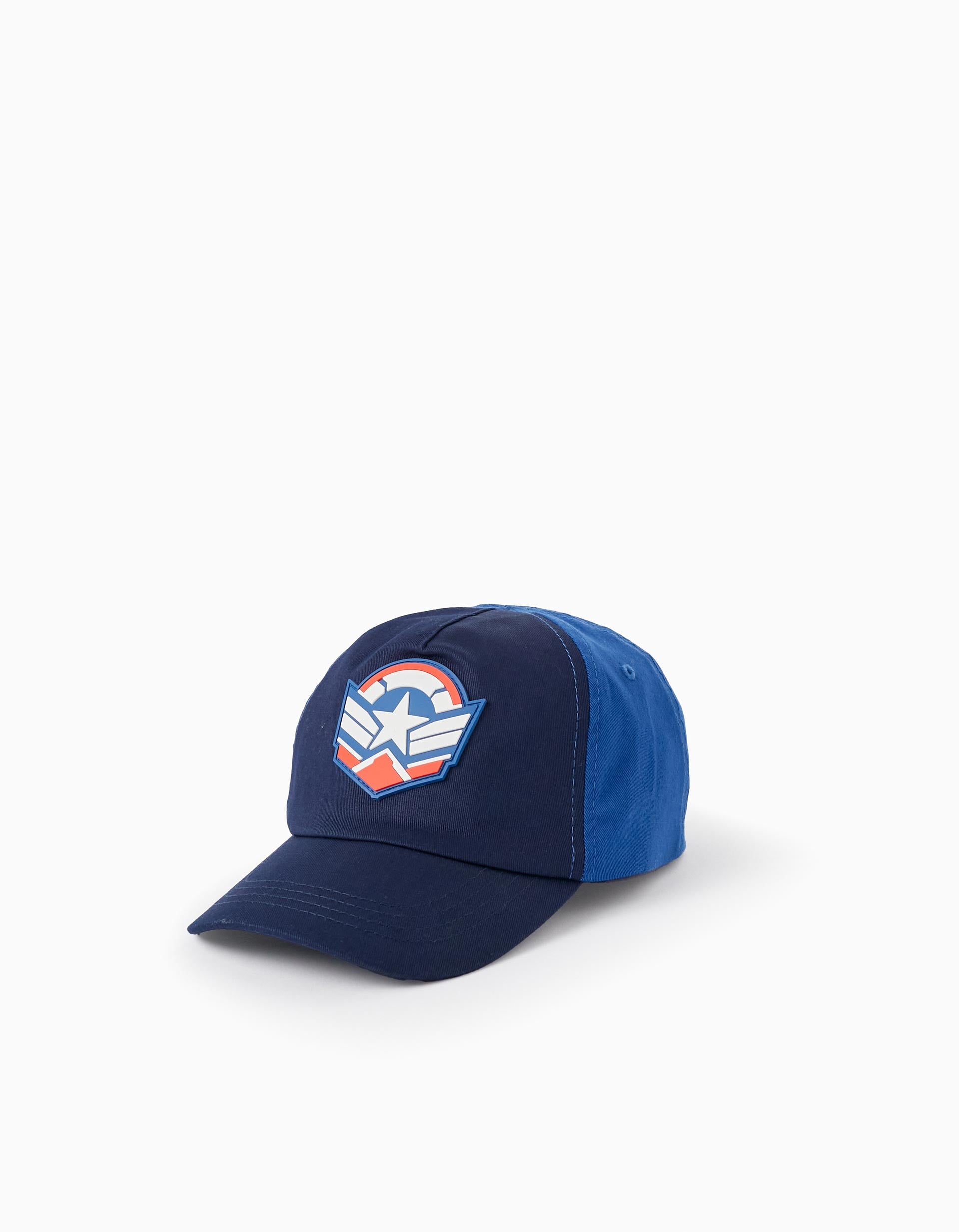 Cotton Cap for Boys 'Captain America', Dark Blue