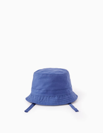 Chapéu de Sarja para Bebé e Criança, Azul