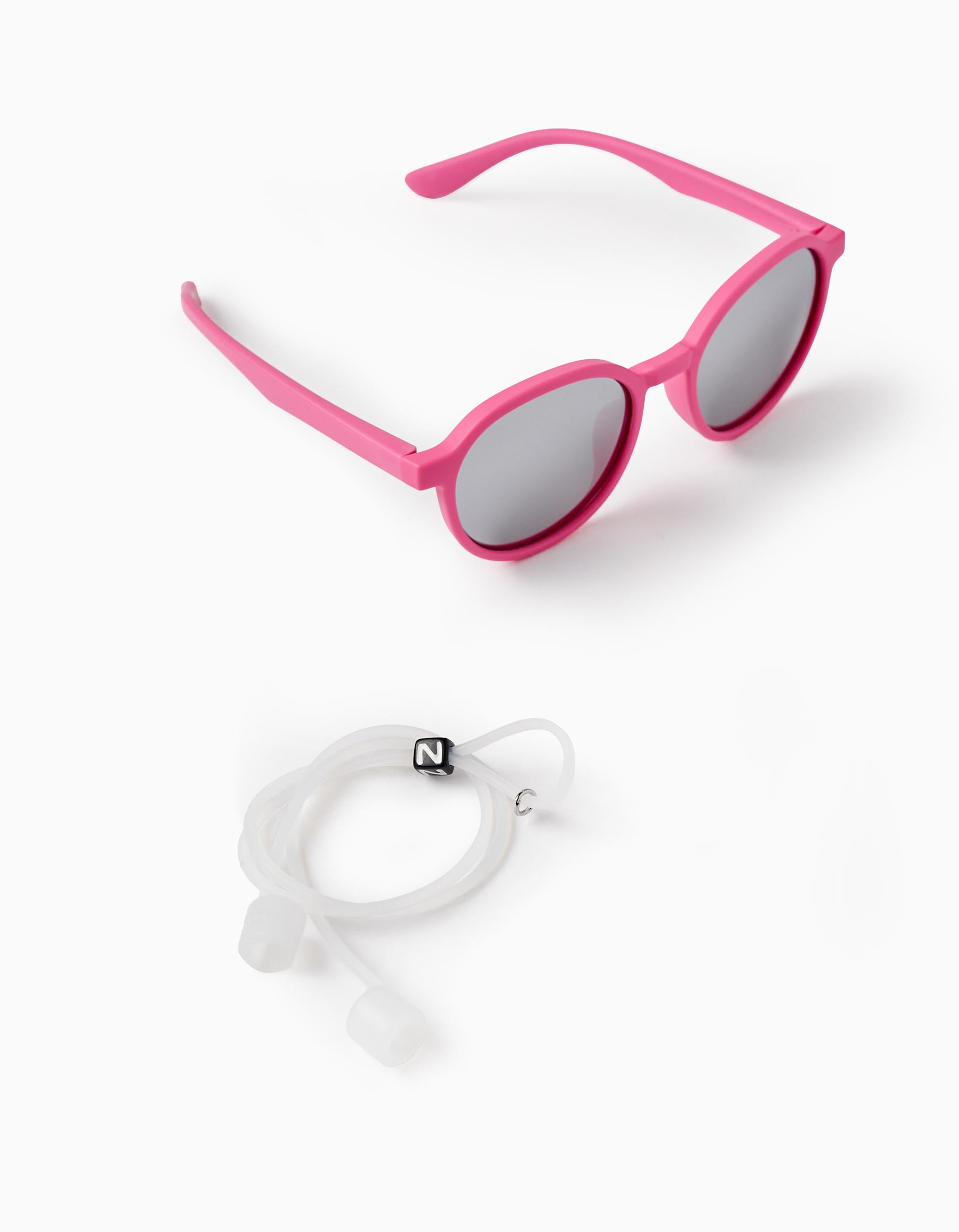 Flexible Sunglasses with UV Protection for Girls, Pink