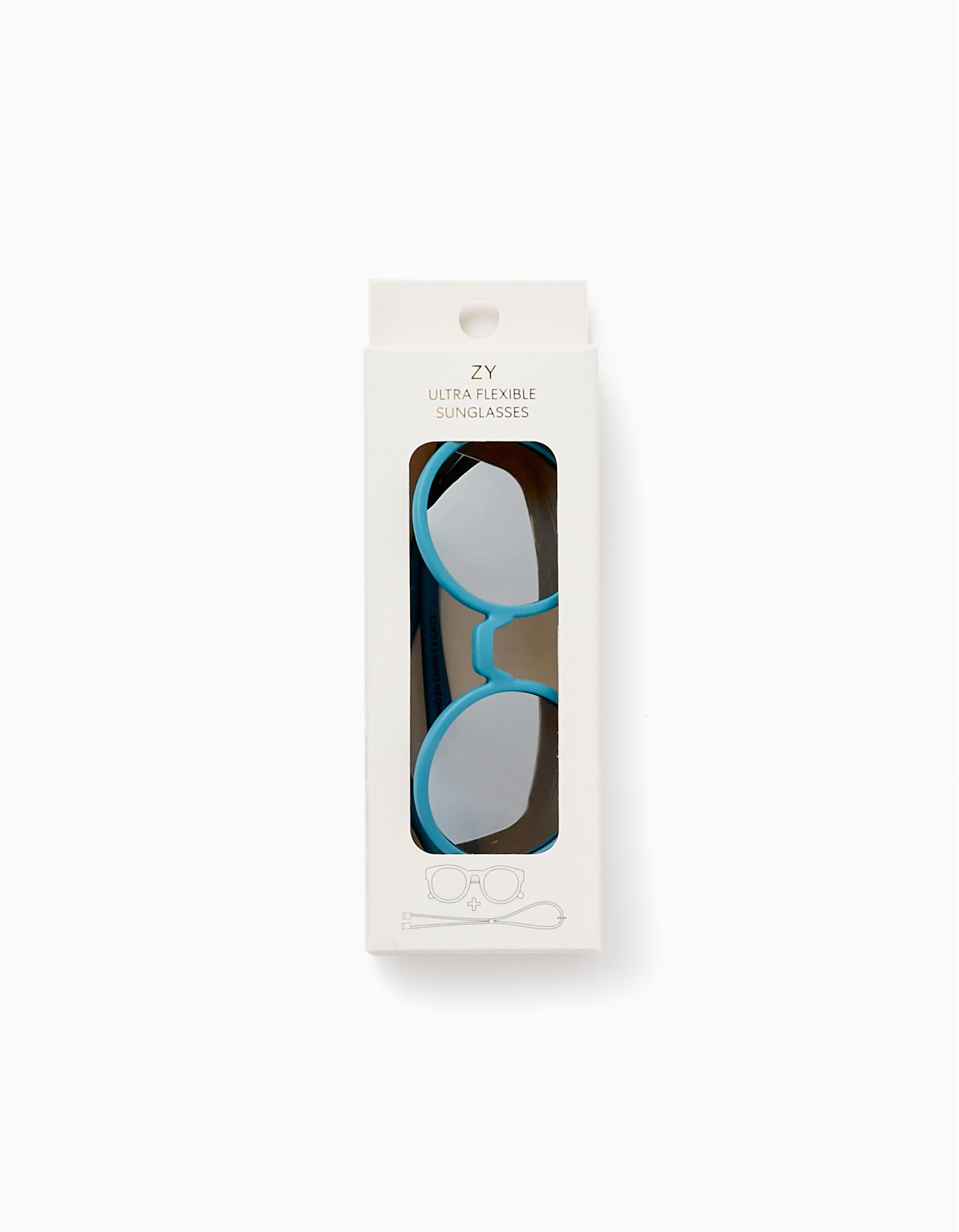 Flexible UV Protection Sunglasses for Baby Boys, Blue