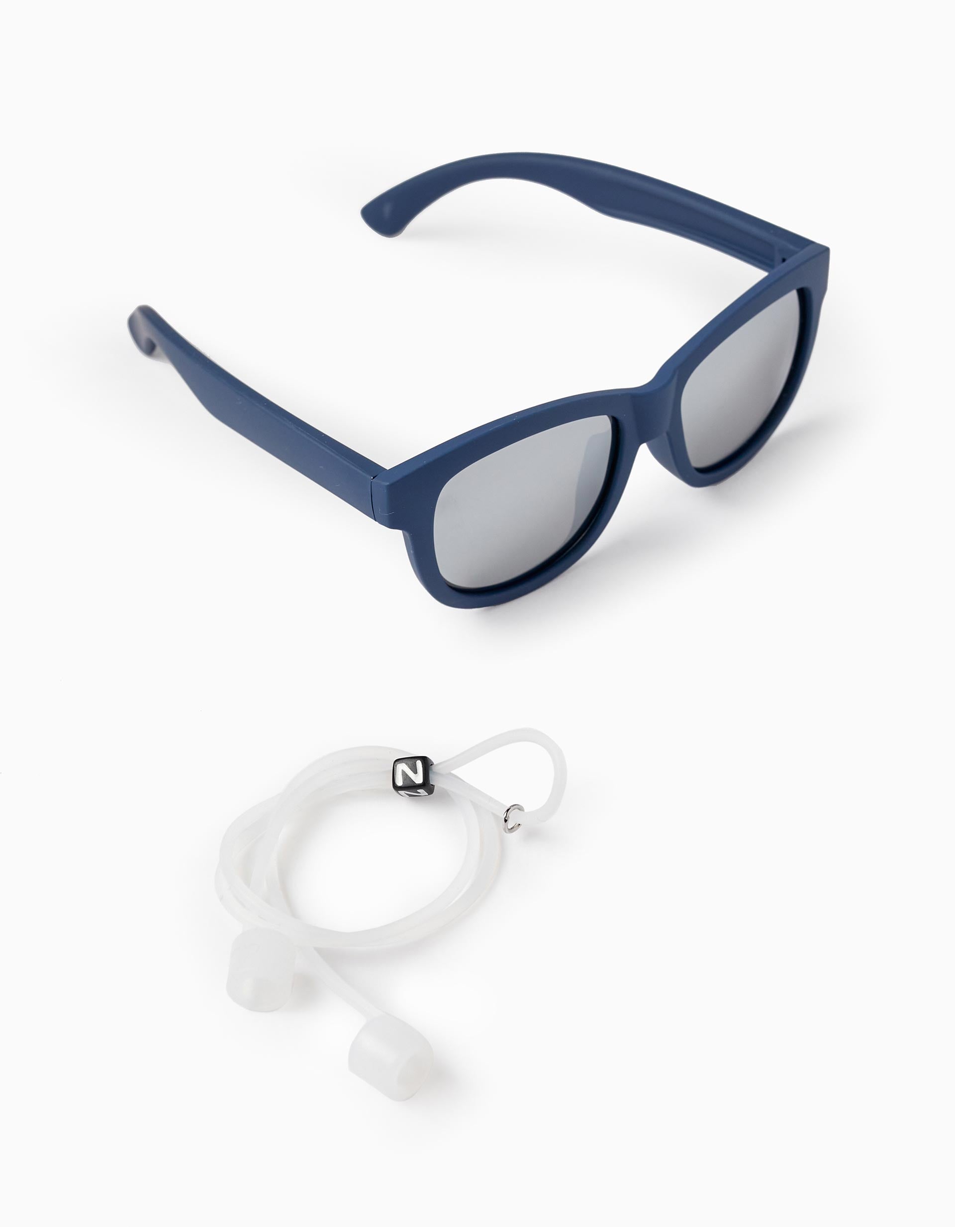 Flexible Sunglasses with UV Protection for Boys, Dark Blue