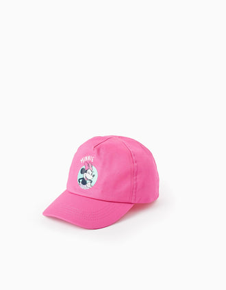 Boné de Algodão para Menina 'Minnie', Rosa