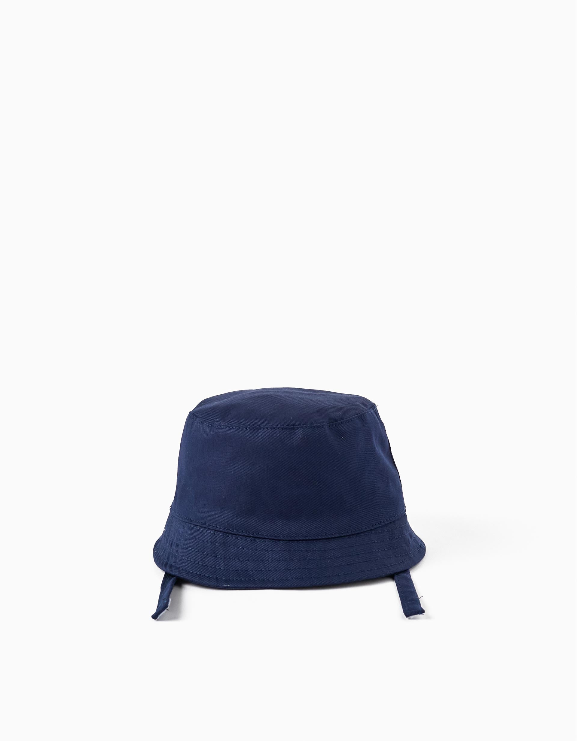 Twill Hat for Newborns, Dark Blue